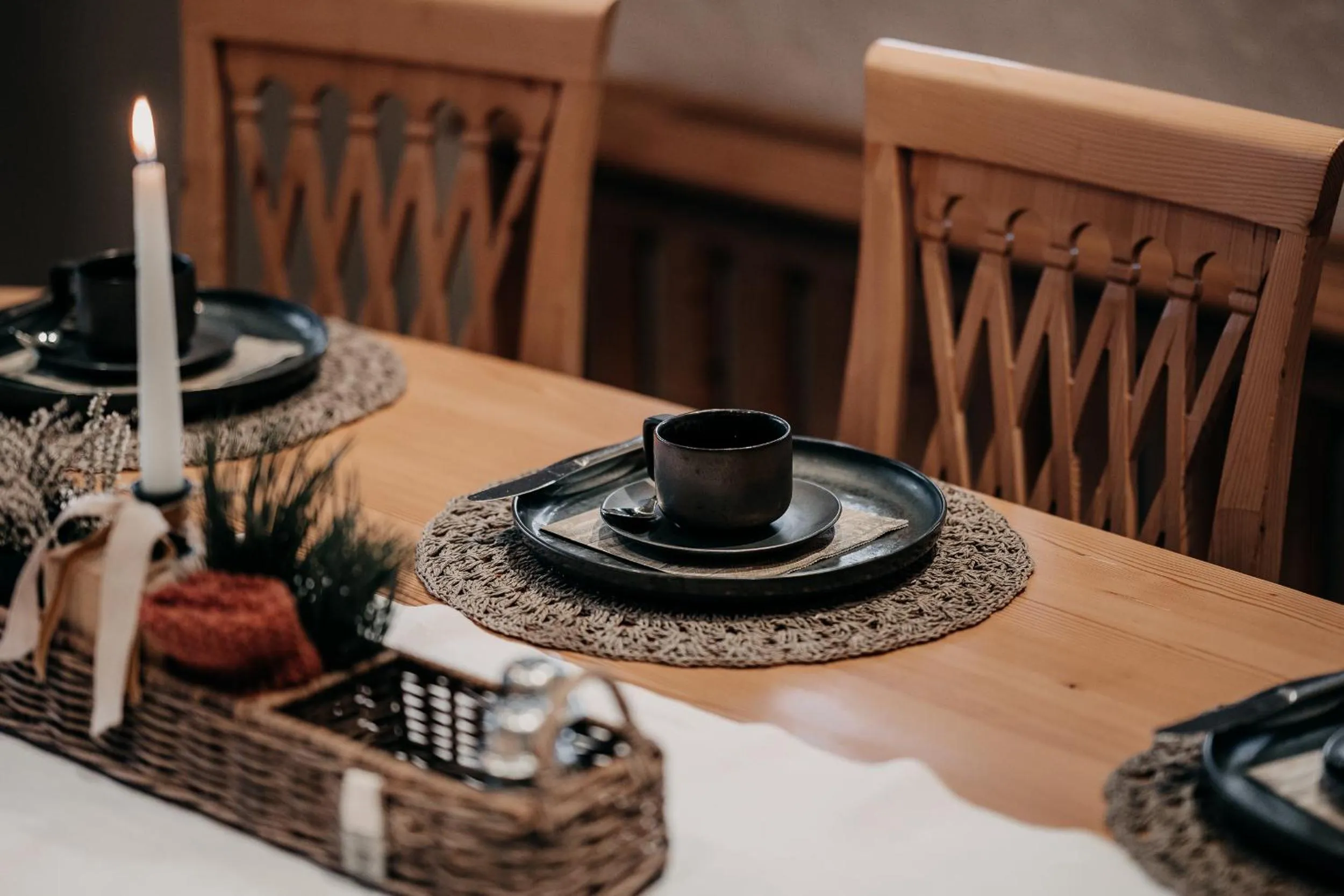 Seating area in Alpenappartements Cristall