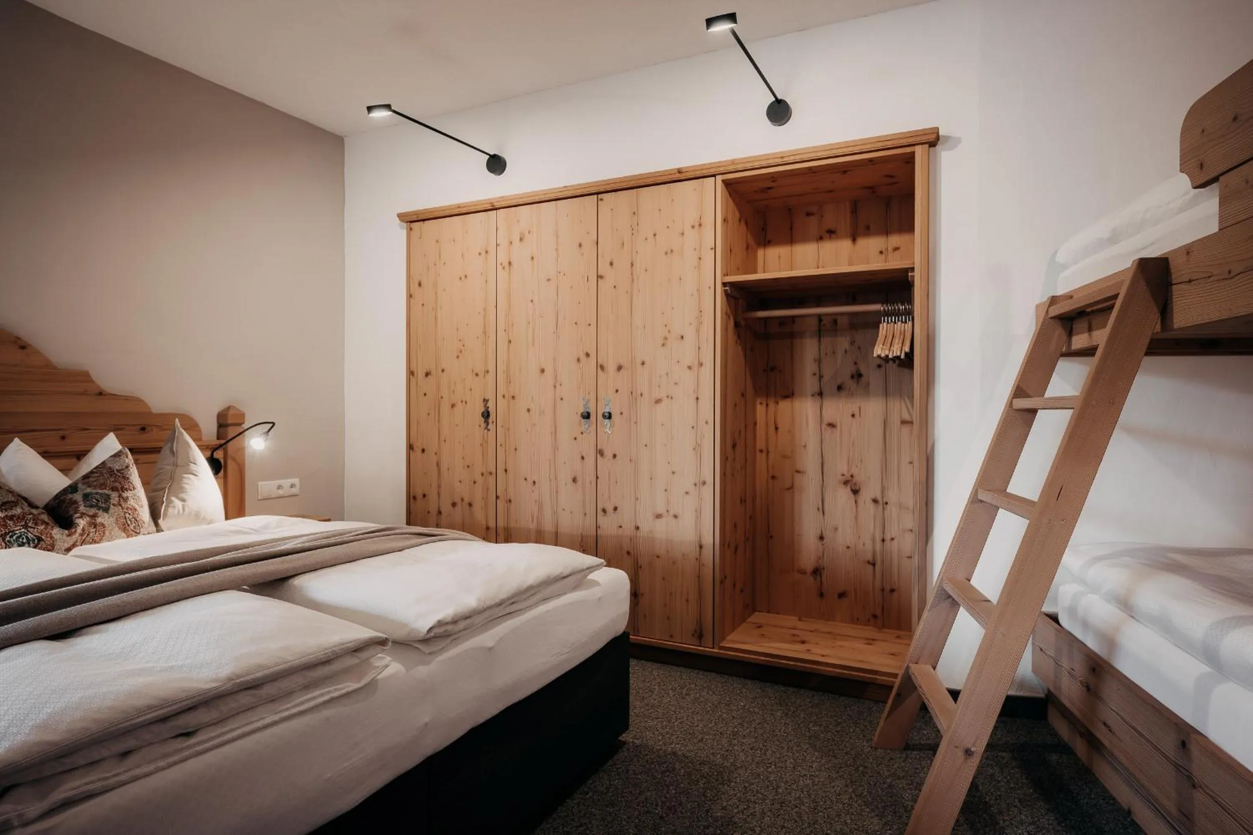 Bedroom, Bed in Alpenappartements Cristall