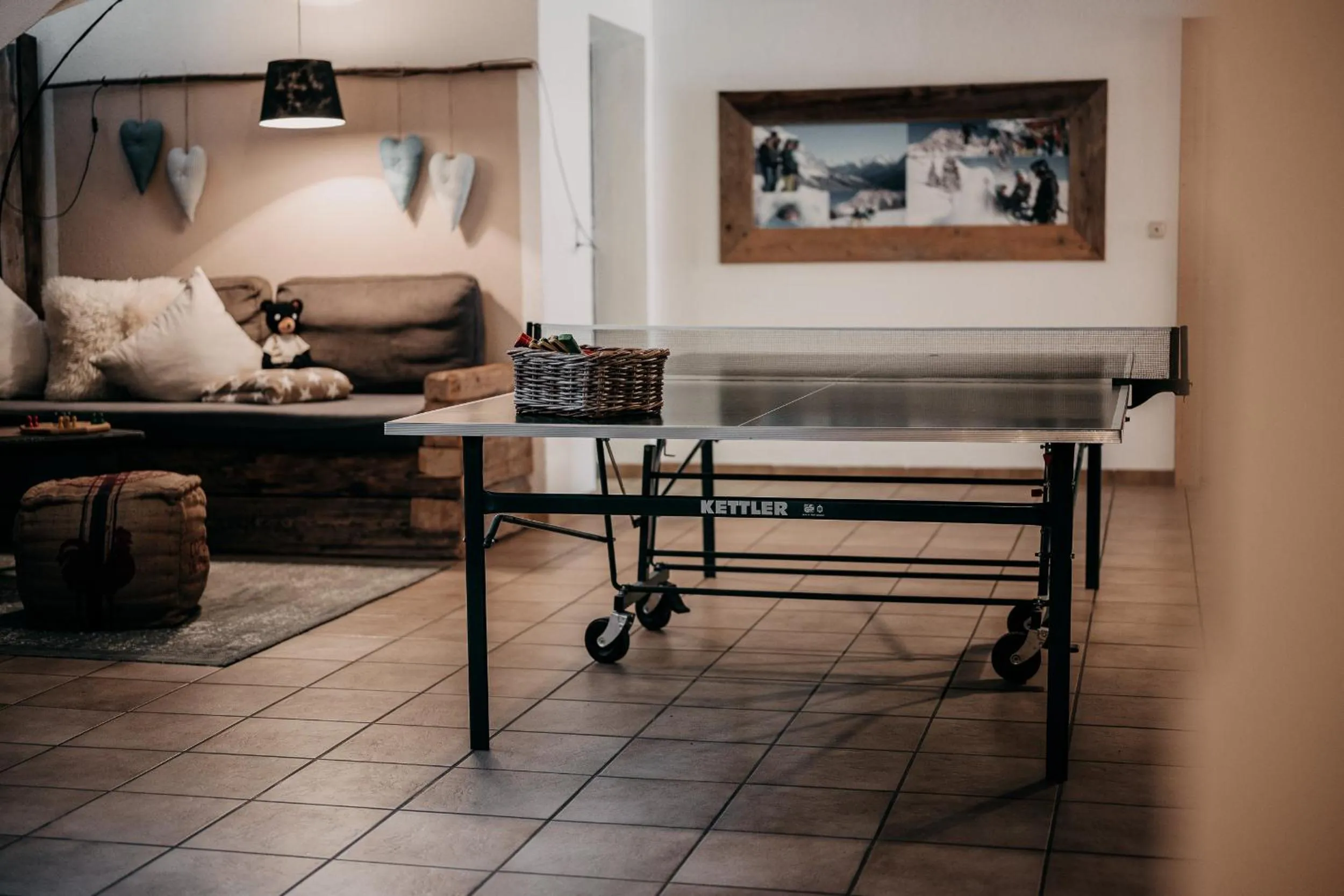 Game Room in Alpenappartements Cristall