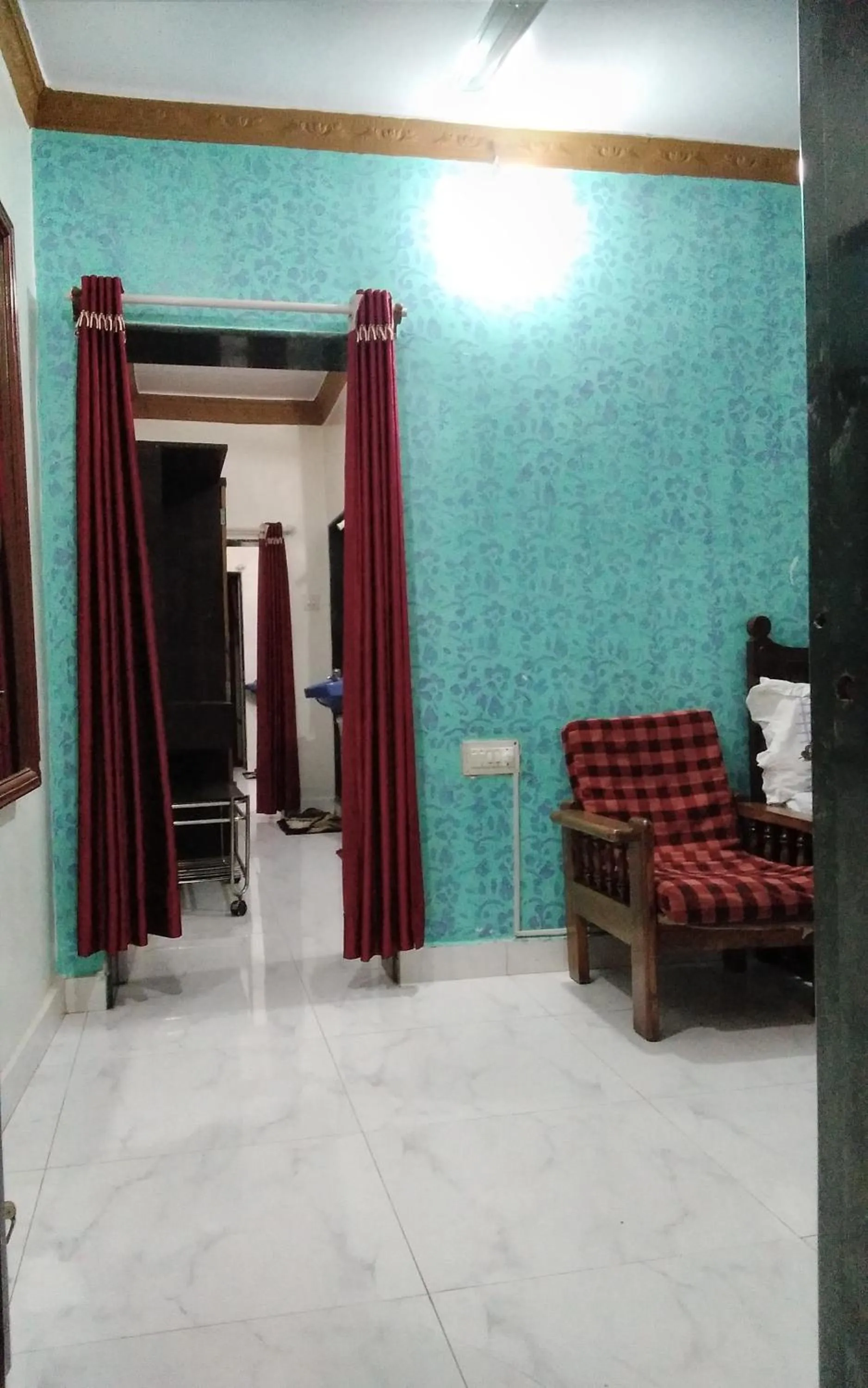 Seating area in Om Datta Krupa Niwas Cottage