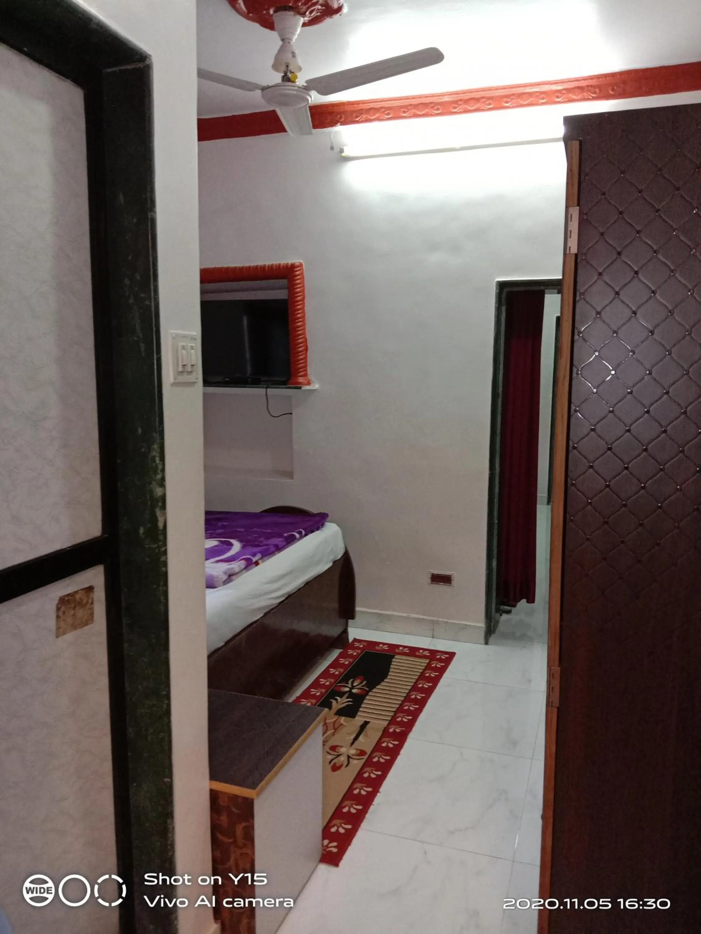 Bedroom, Bed in Om Datta Krupa Niwas Cottage