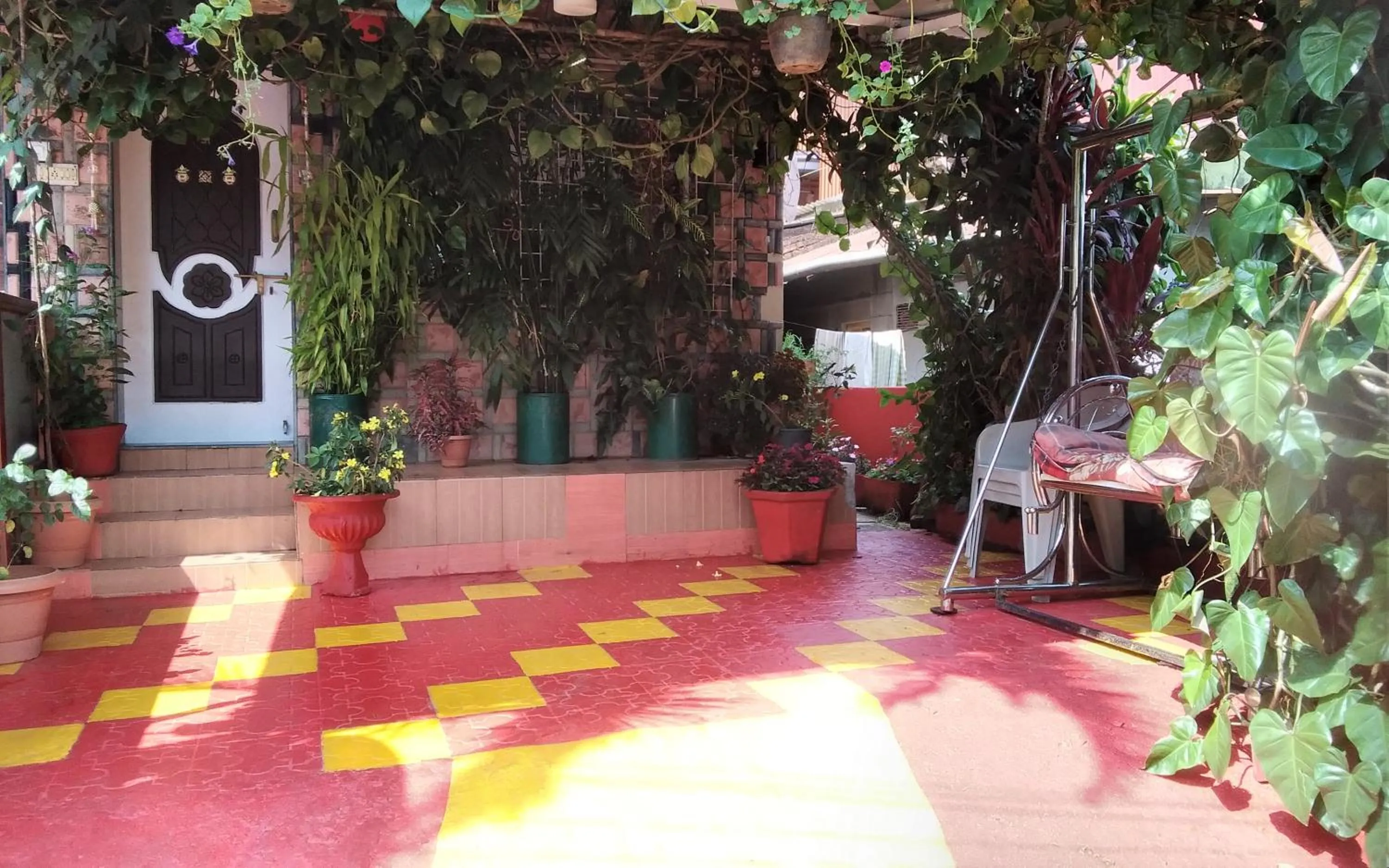 Garden in Om Datta Krupa Niwas Cottage