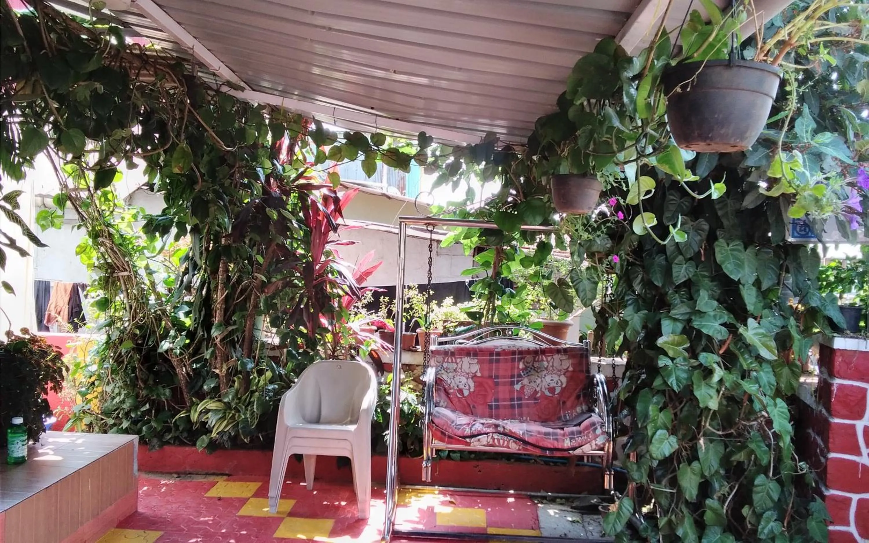 Seating area in Om Datta Krupa Niwas Cottage