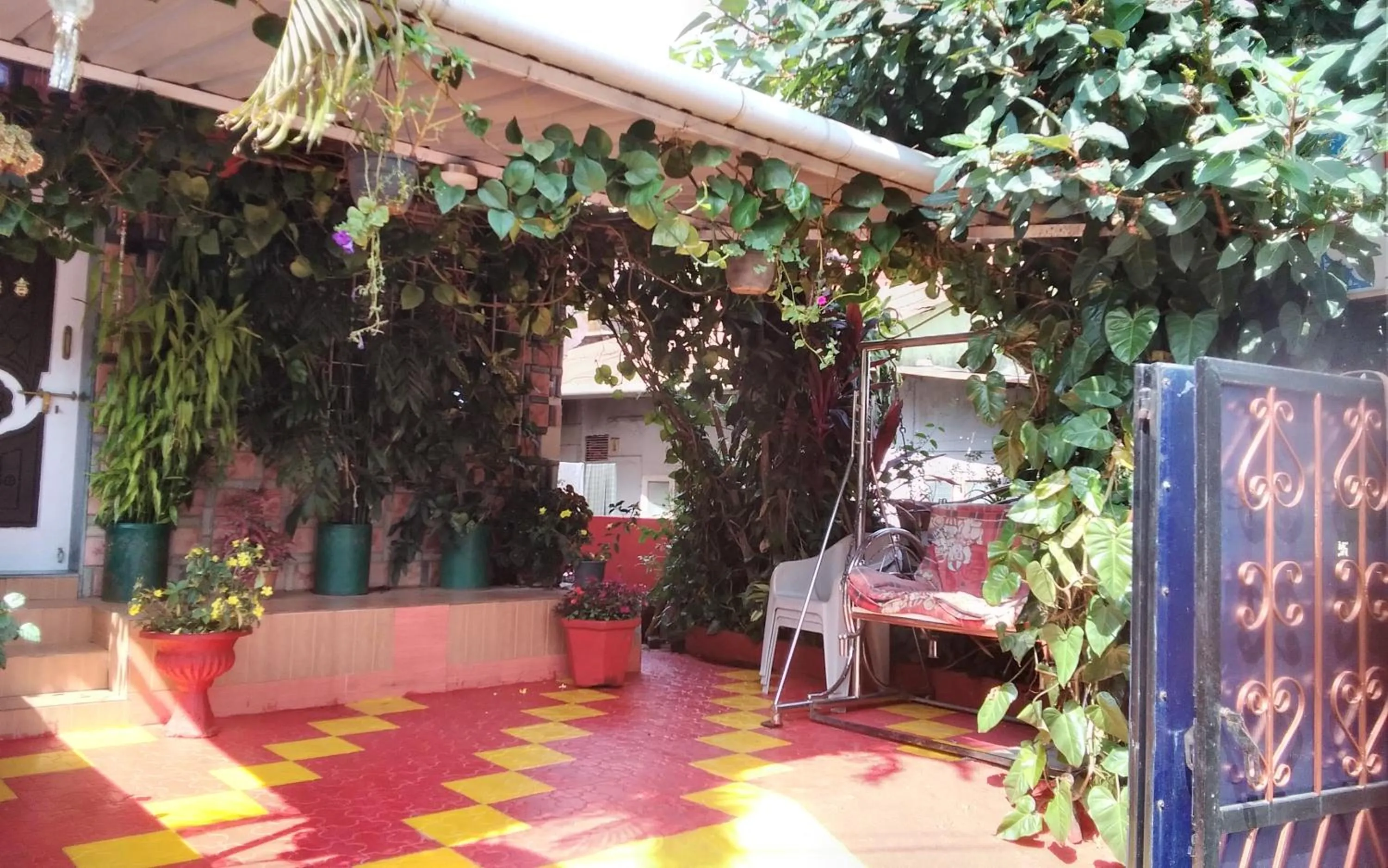 Garden view in Om Datta Krupa Niwas Cottage