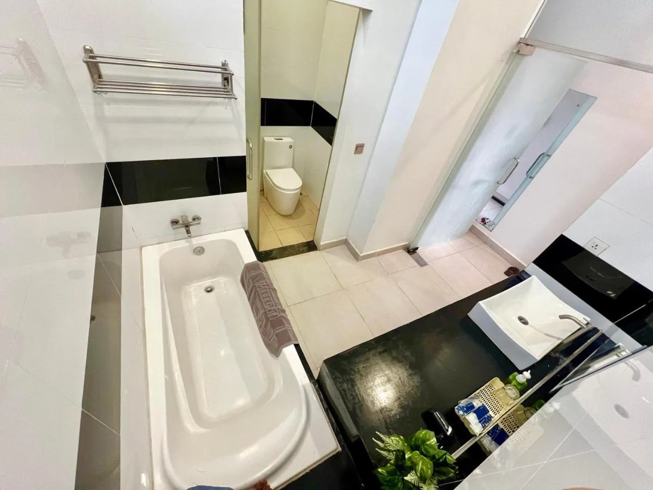 Shower in The Local Time Village