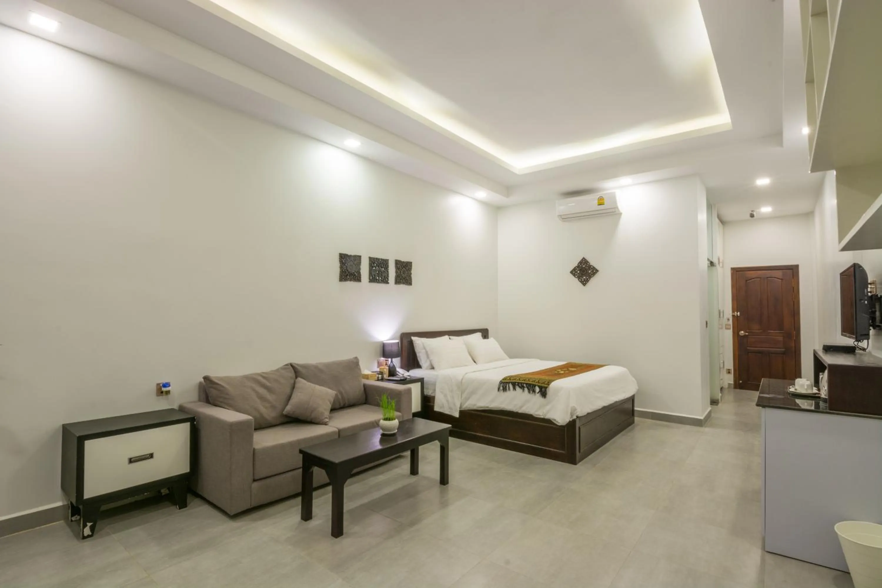 Photo of the whole room, Bed in The Local Time Village