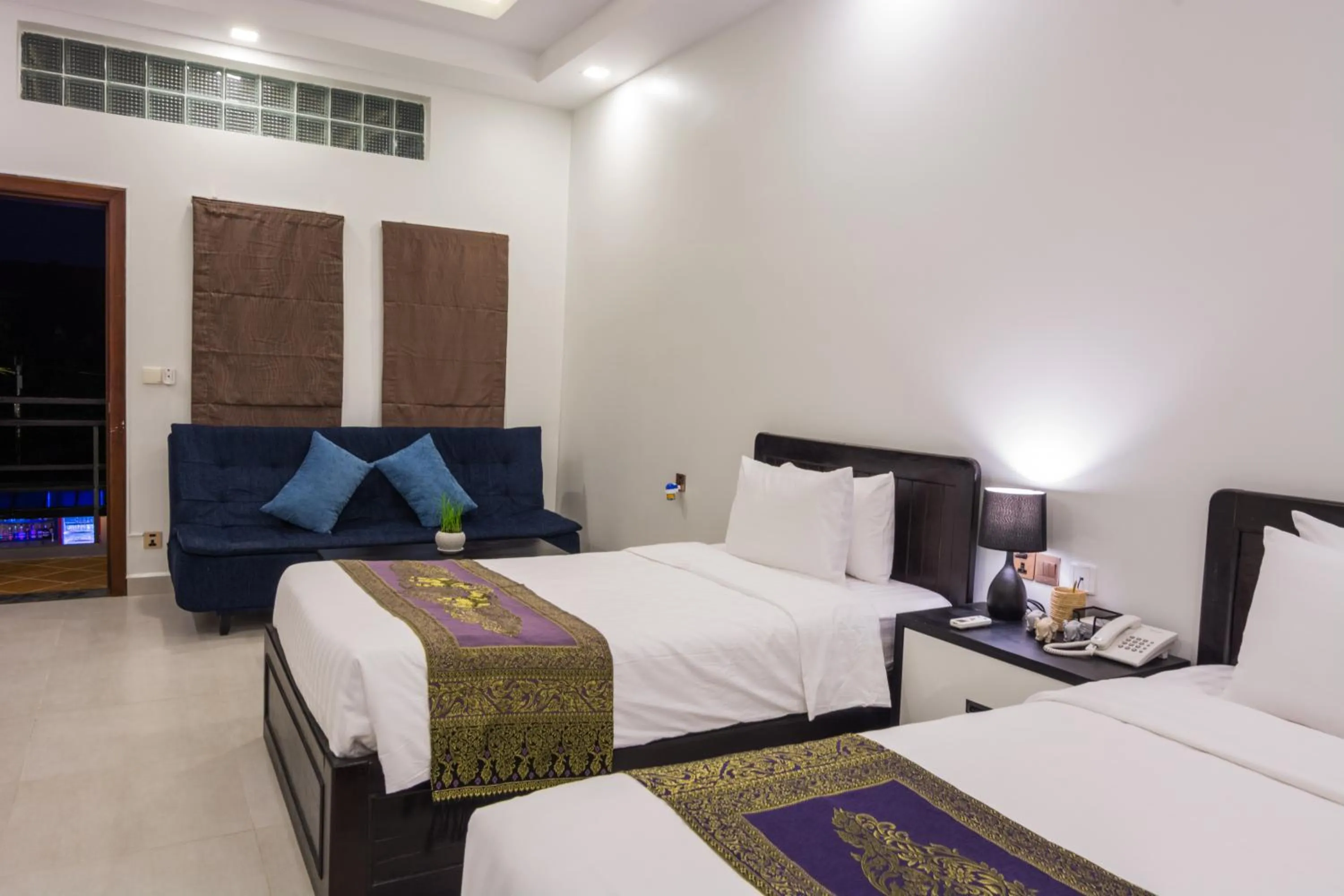 Bed in The Local Time Village