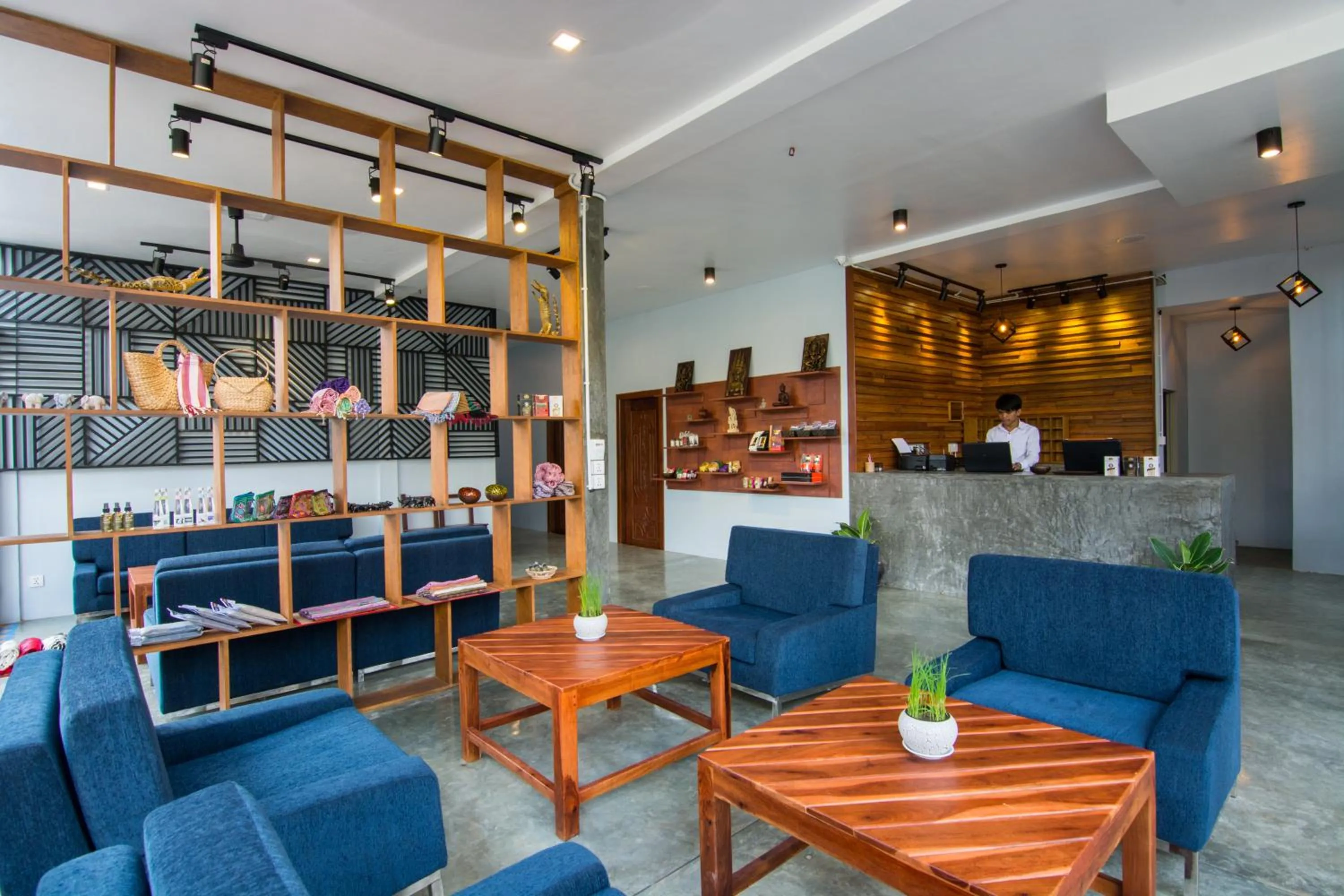 Lobby or reception in The Local Time Village