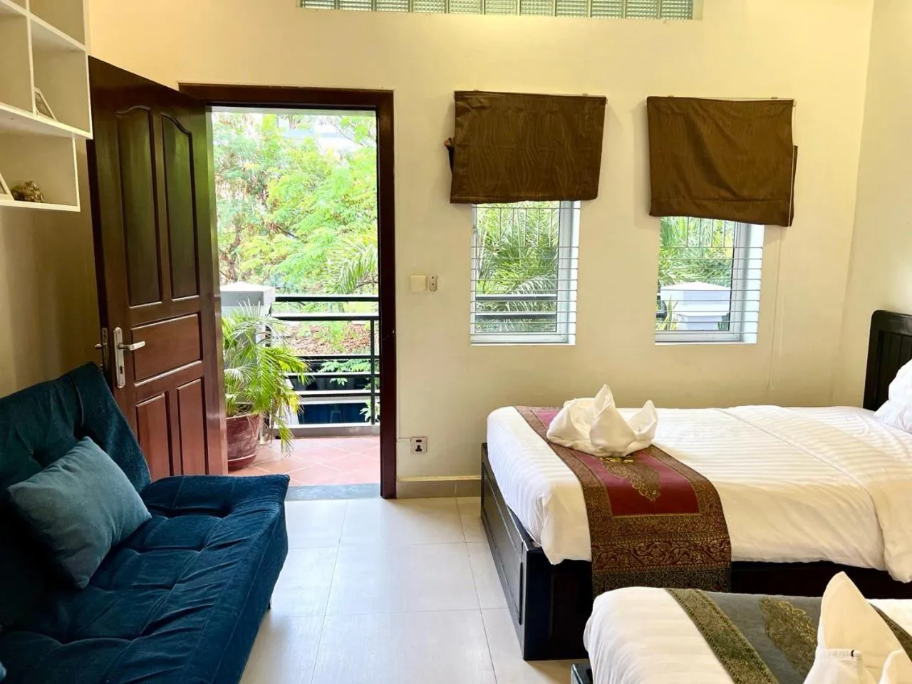 View (from property/room), Bed in The Local Time Village