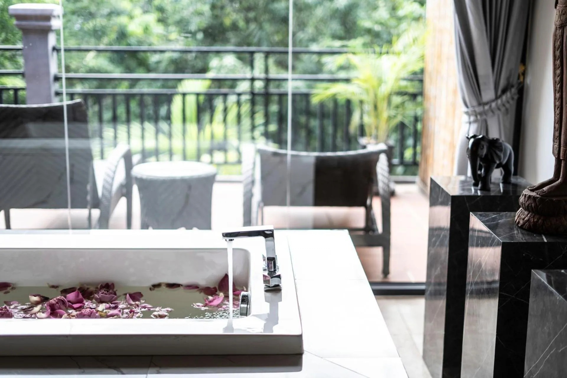 Bathroom in The Local Time Village