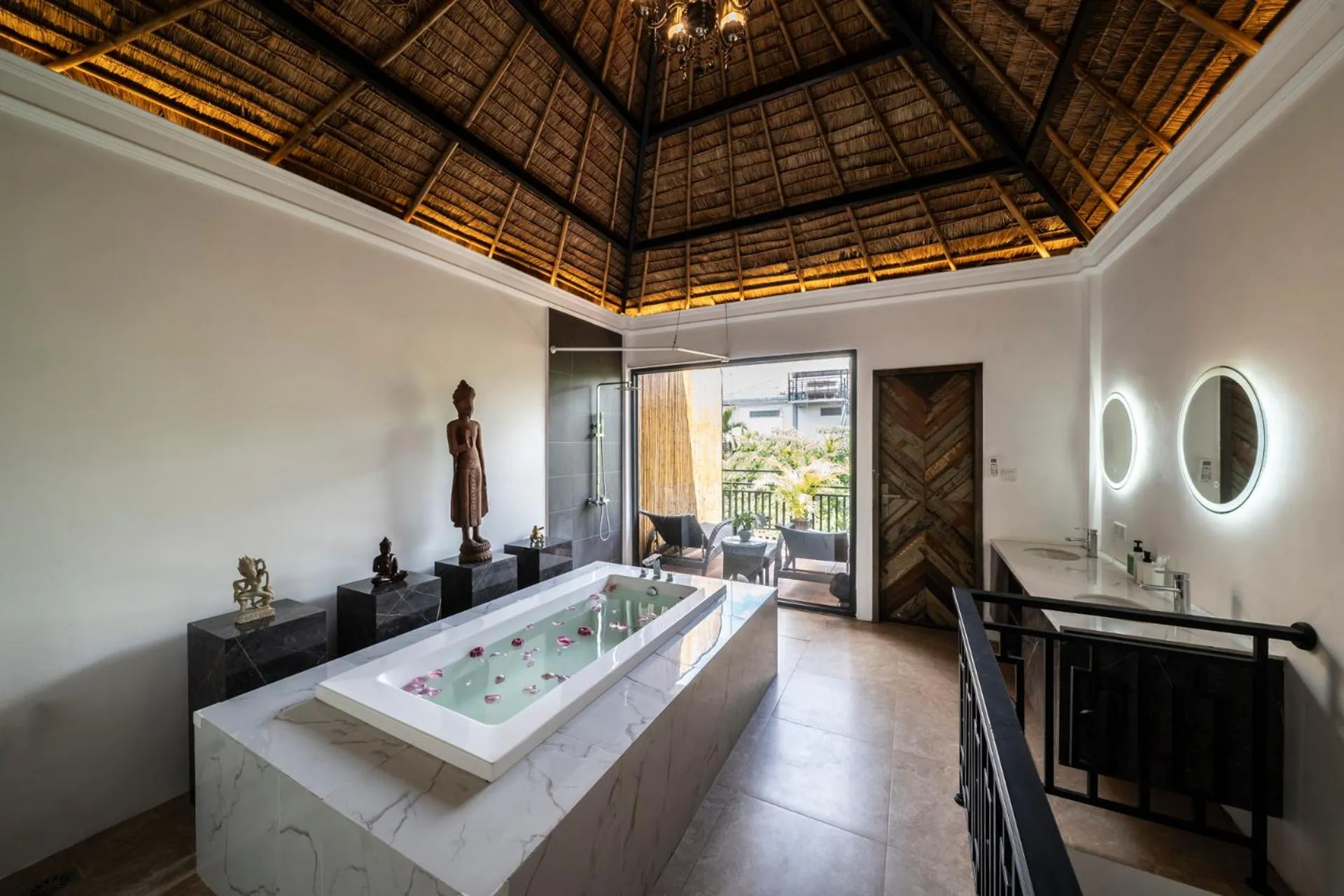 Bathroom in The Local Time Village