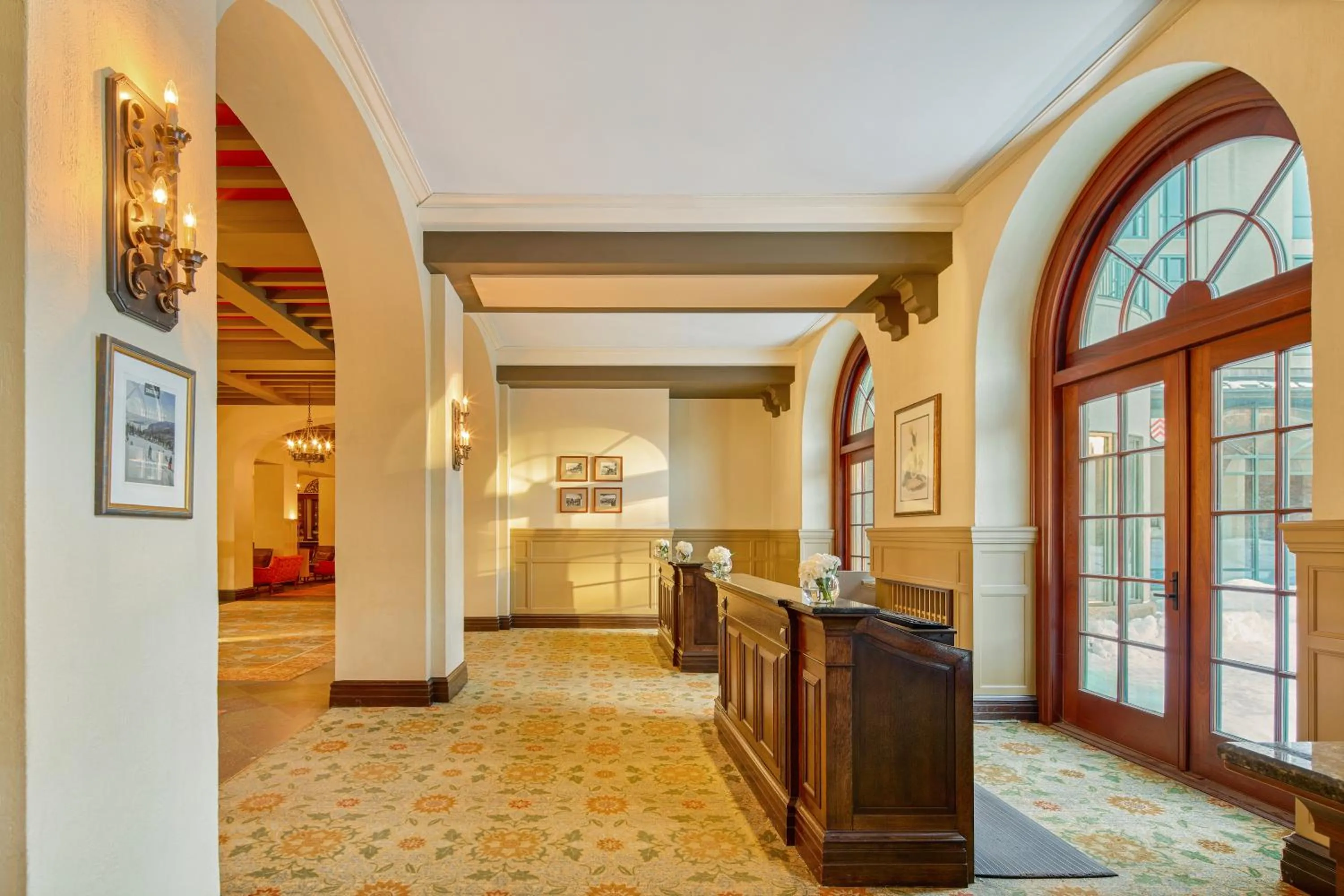 Lobby or reception in Fairmont Le Manoir Richelieu