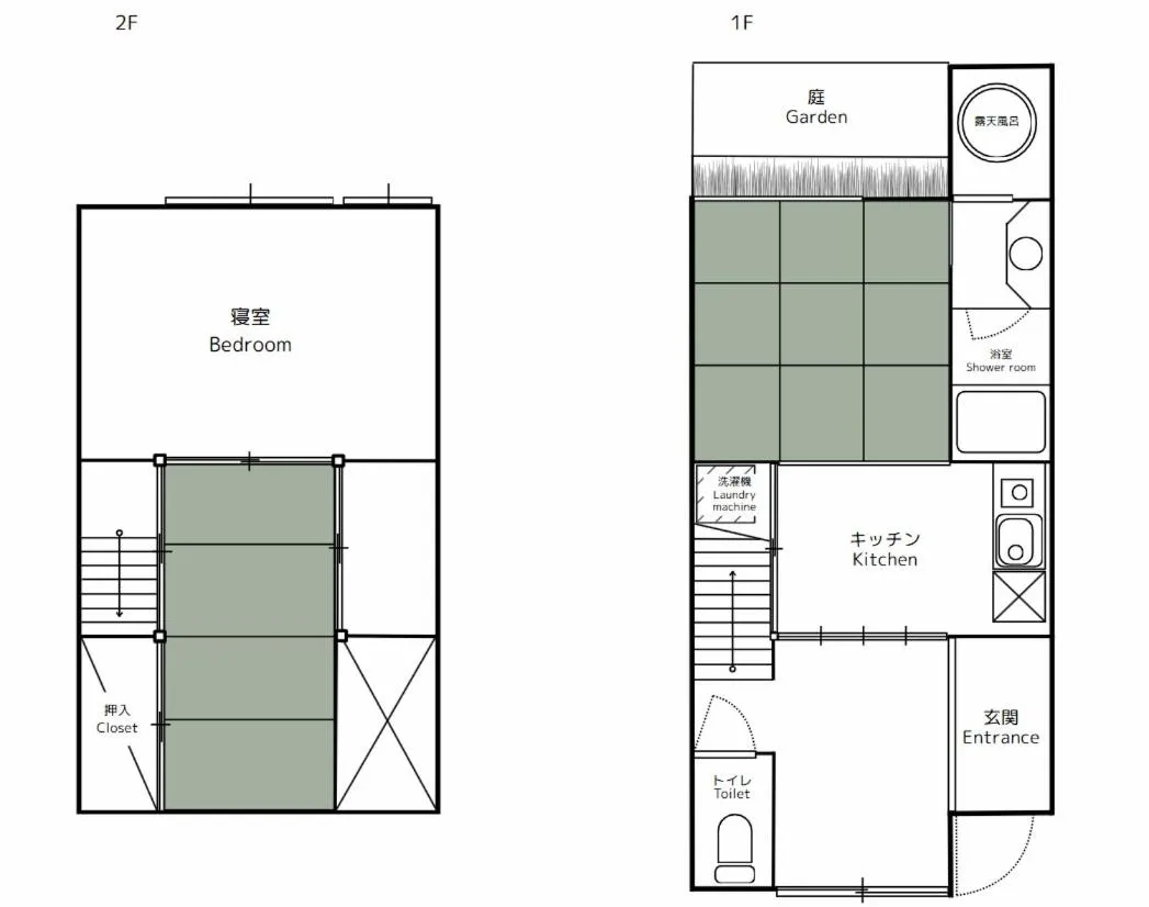 Floor plan in Tsumugi Matsubara Sakaimachi