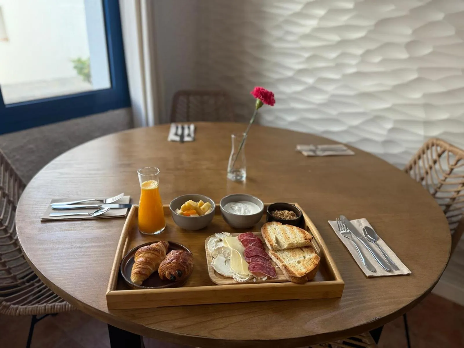 Breakfast in La Fonda