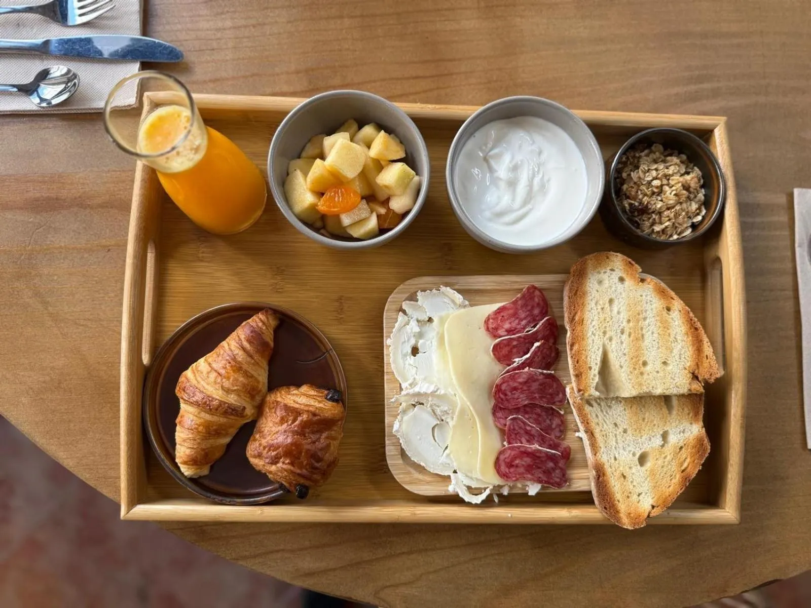 Breakfast in La Fonda