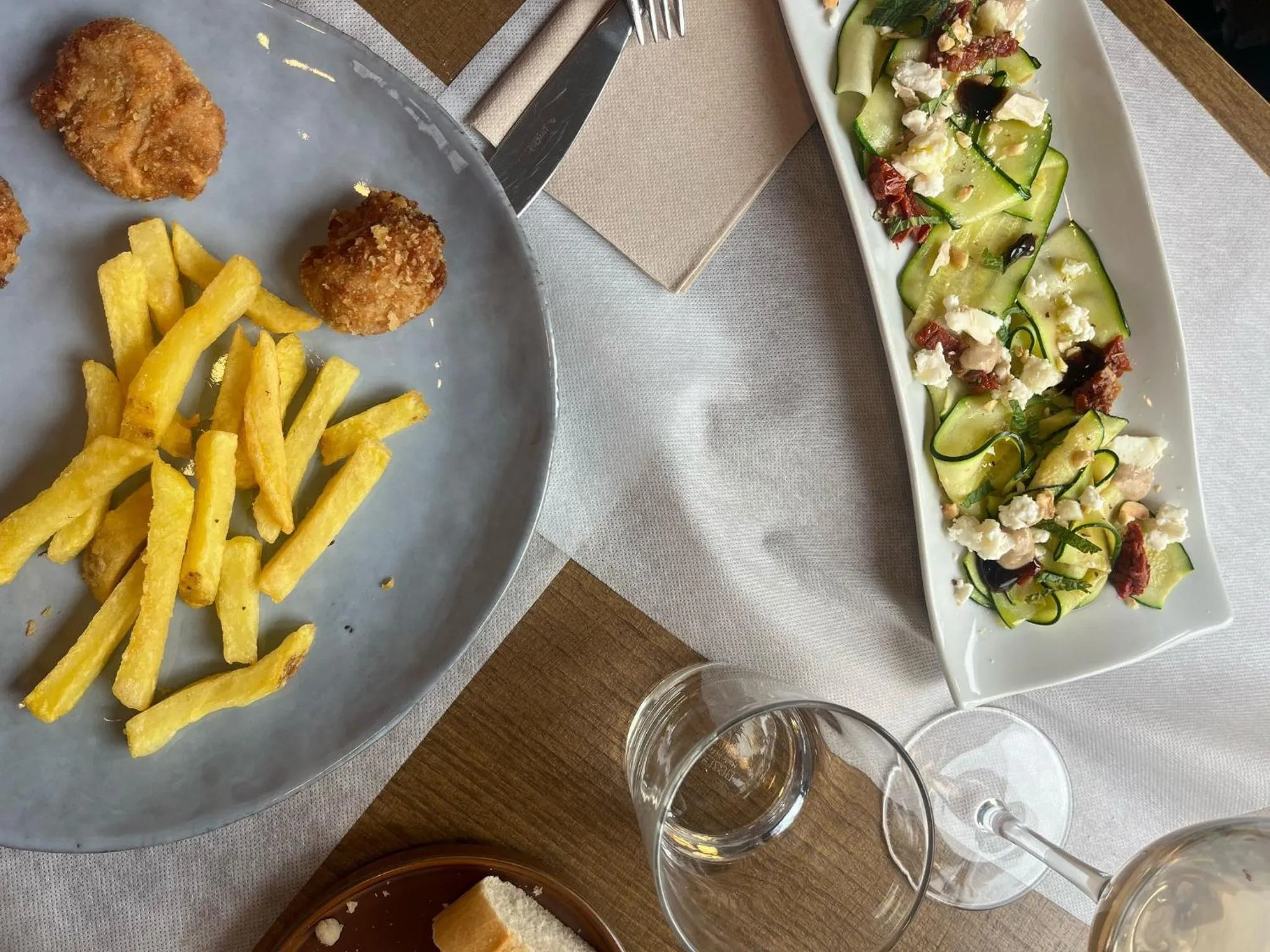 Food and drinks in La Fonda