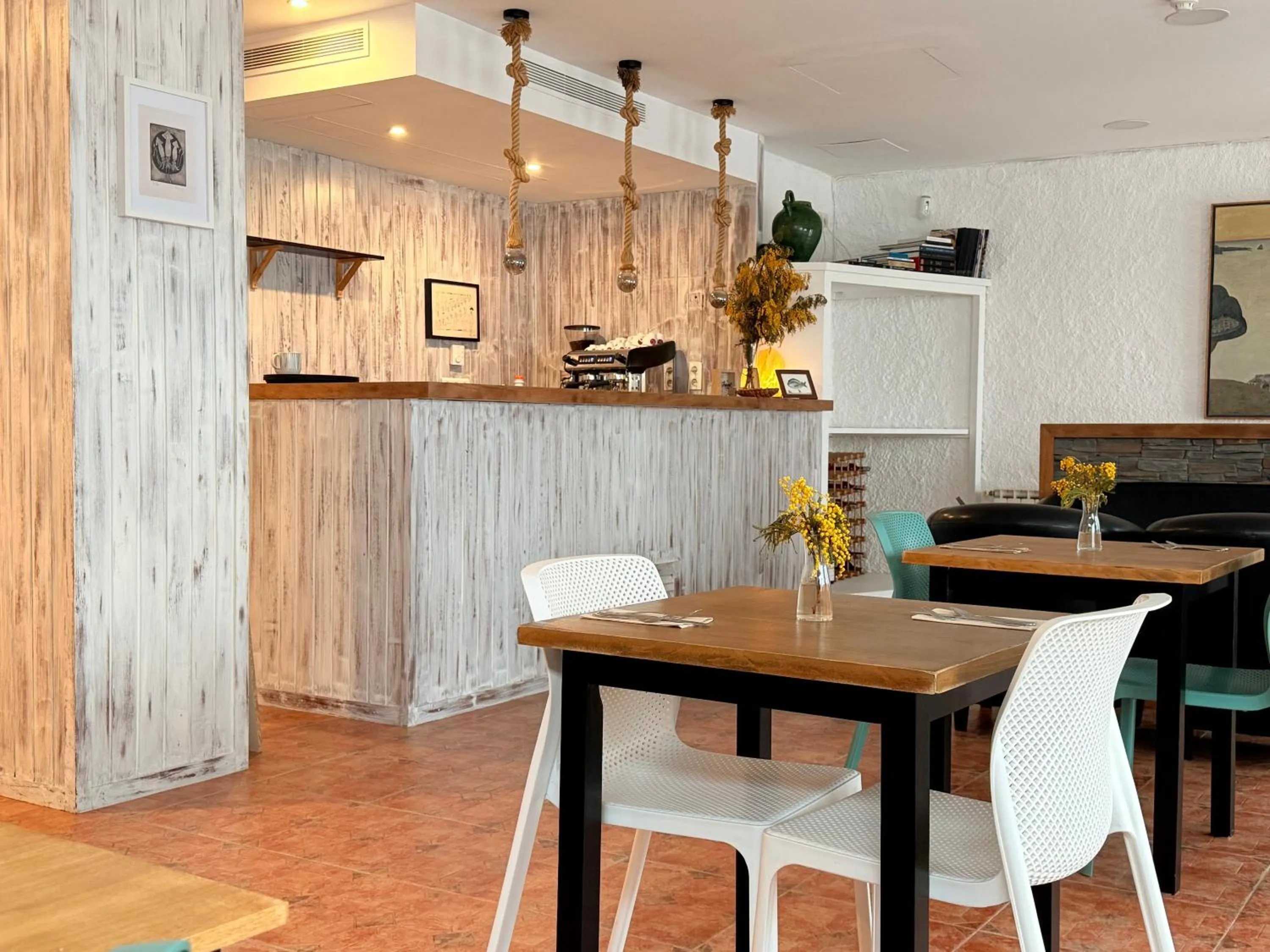 Dining area in La Fonda