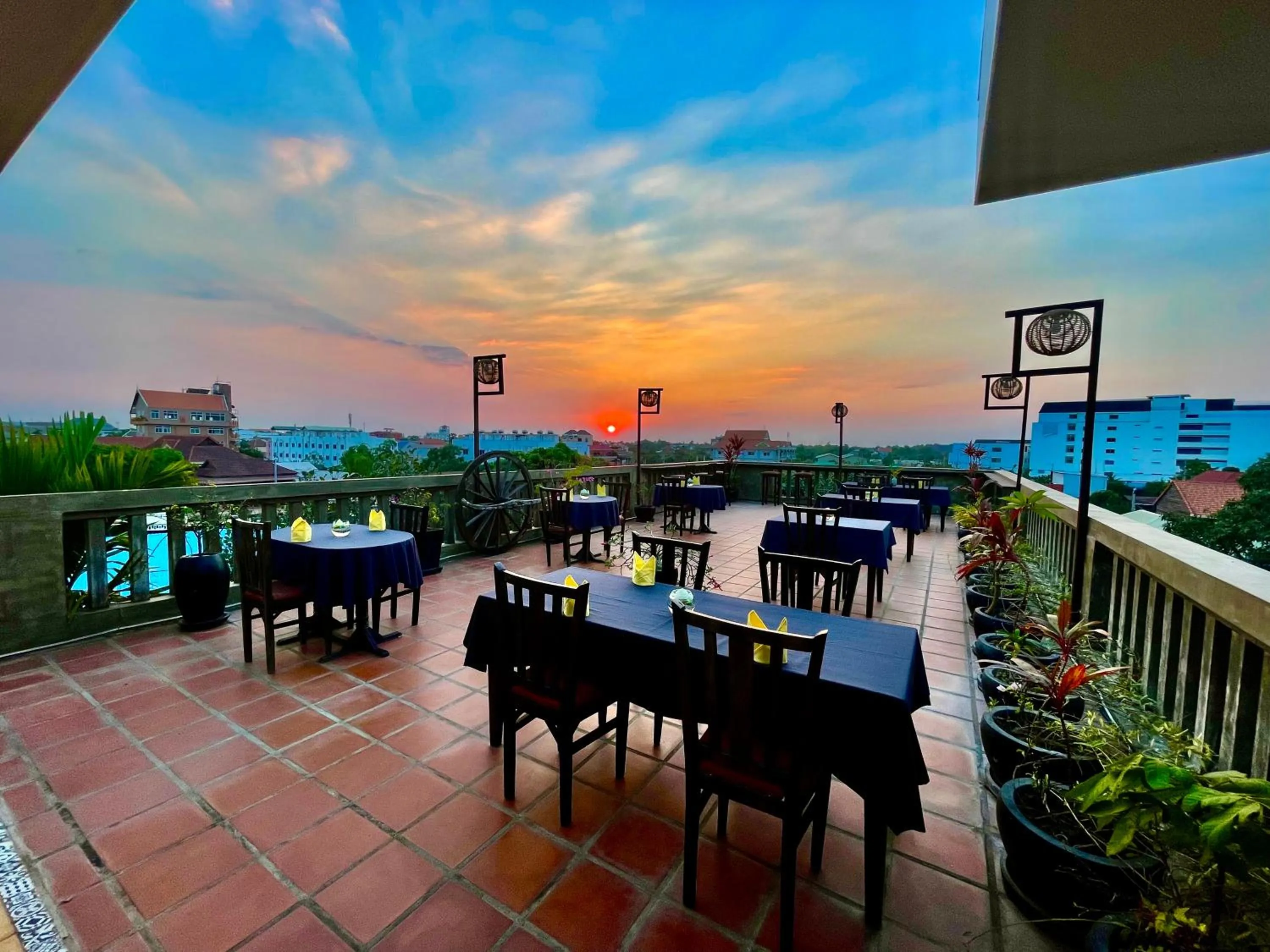 Restaurant/places to eat in Won Residence & Spa