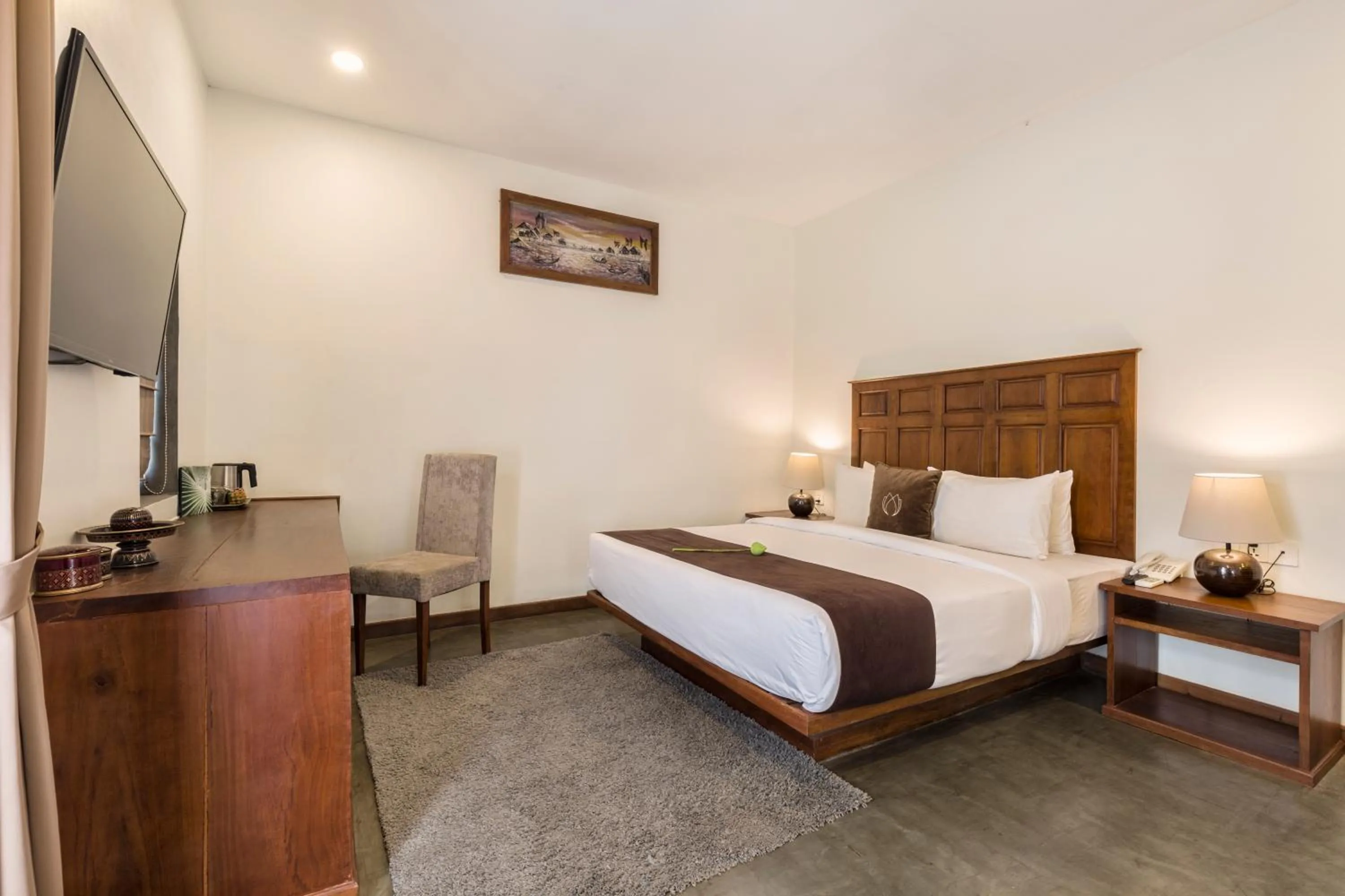 Bedroom, Bed in Won Residence & Spa