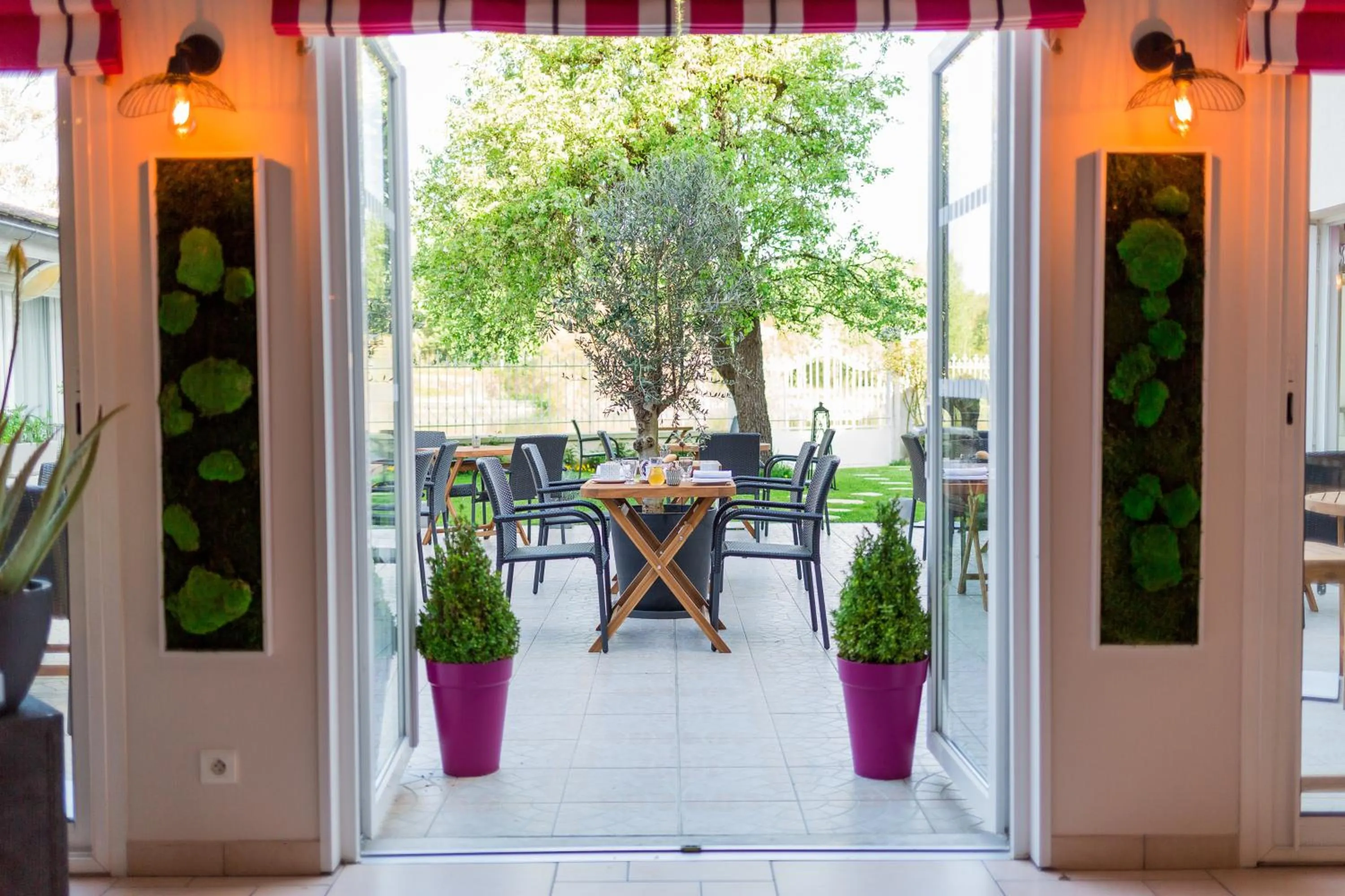 Patio in Beau Rivage