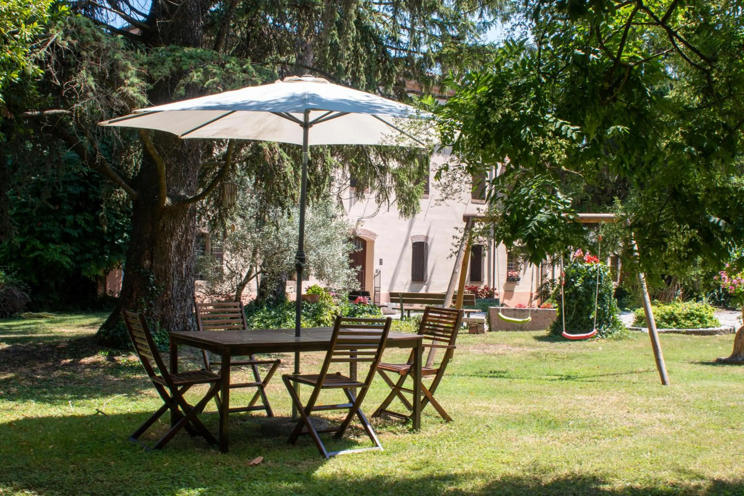 Garden in B&B Casa Manuela