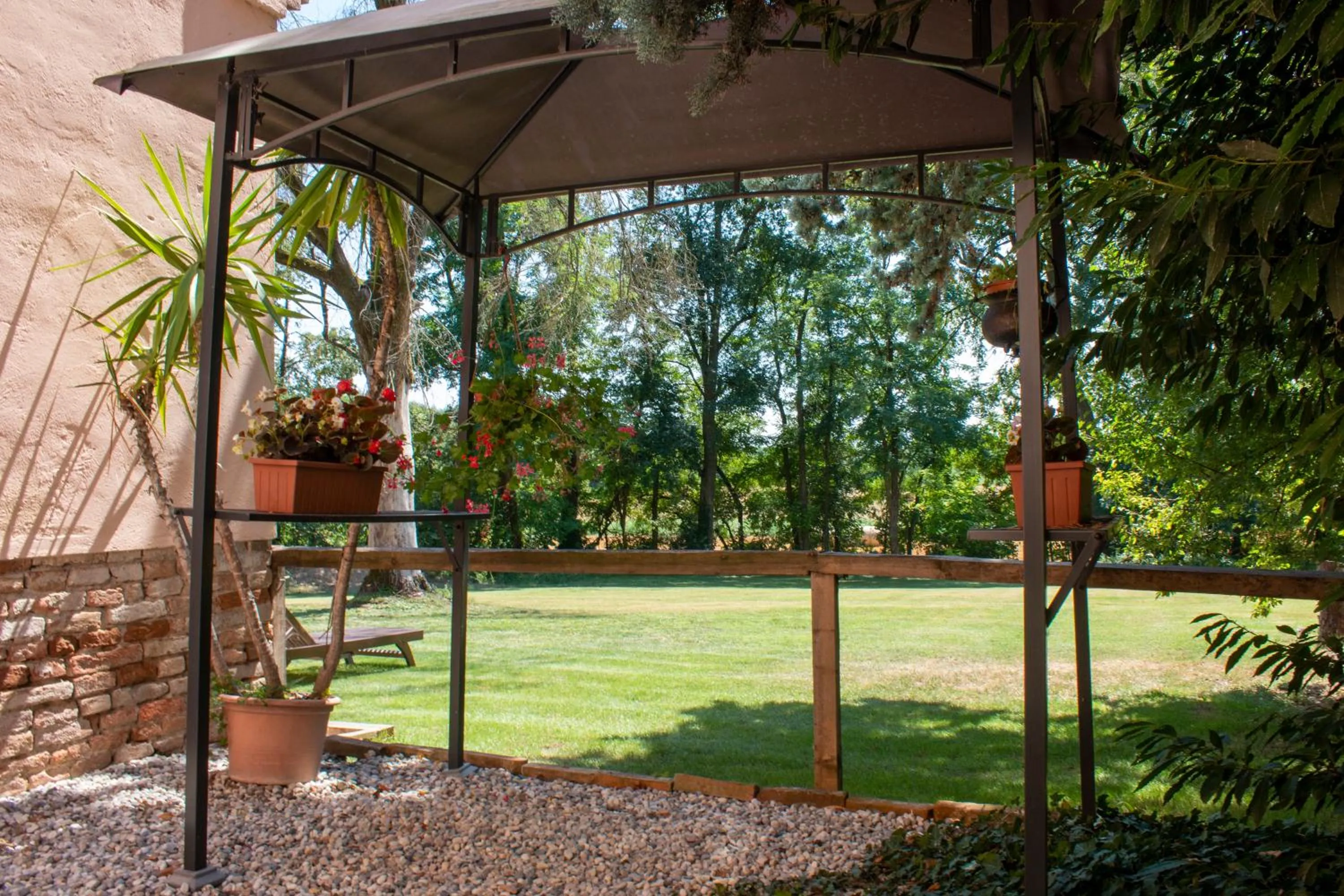 Garden in B&B Casa Manuela