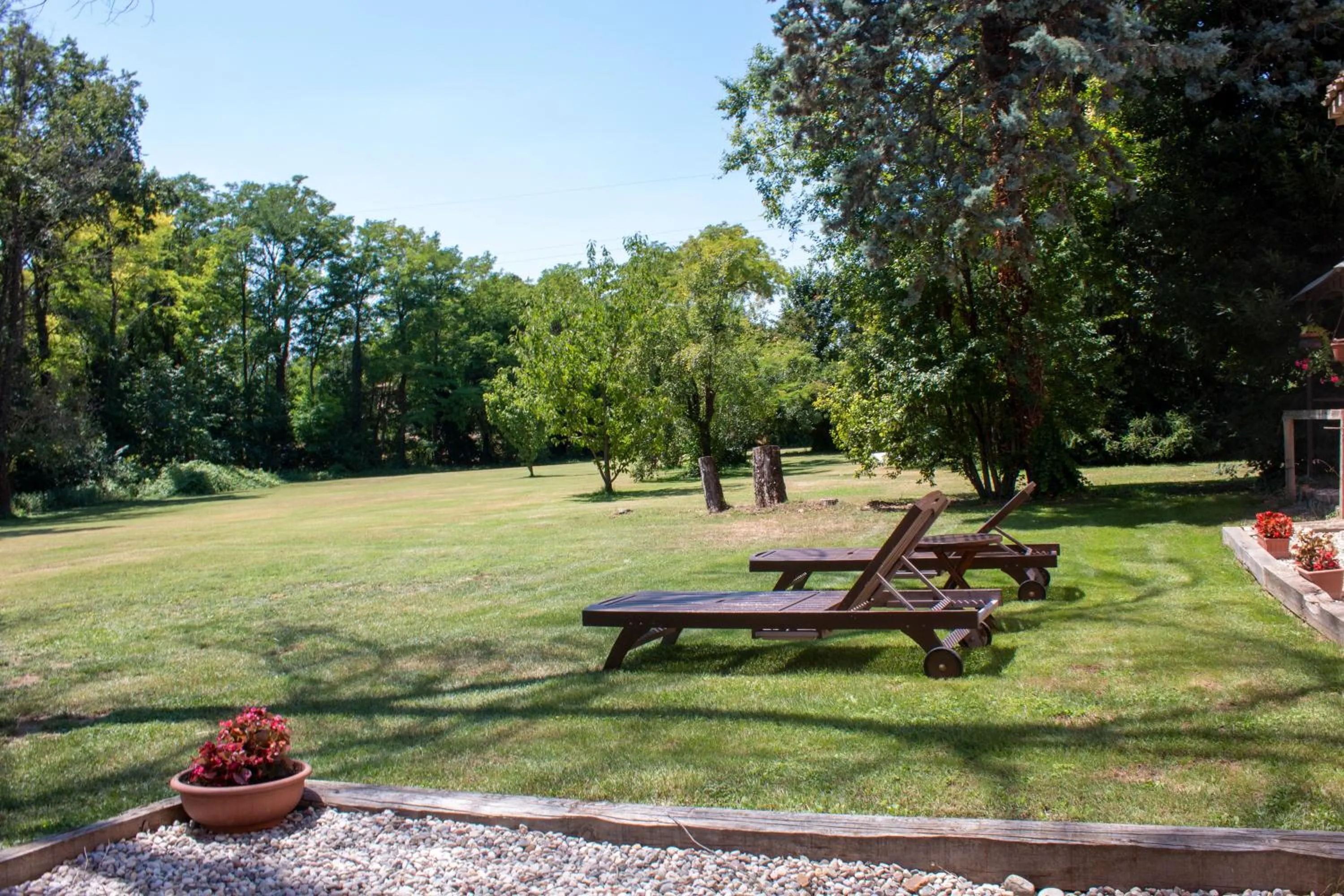 Garden in B&B Casa Manuela