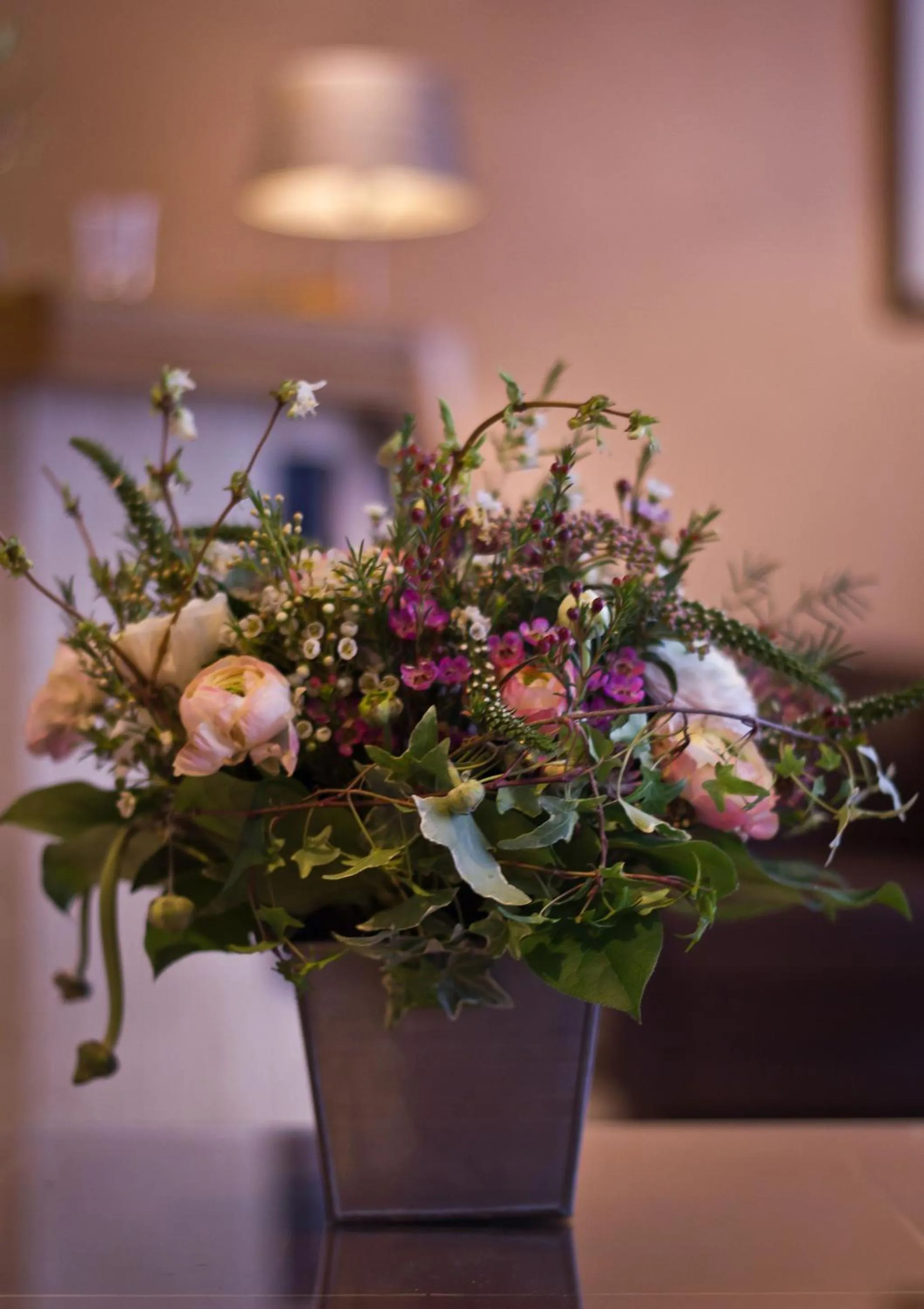 Lobby or reception in Hôtel Le Compostelle