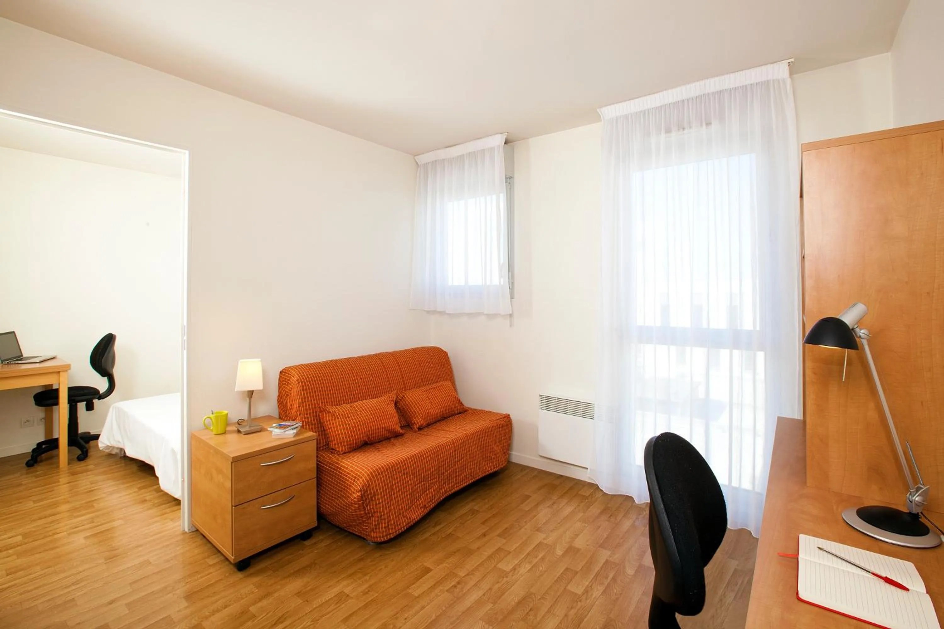 Bedroom in Séjours & Affaires Rennes Longs Champs