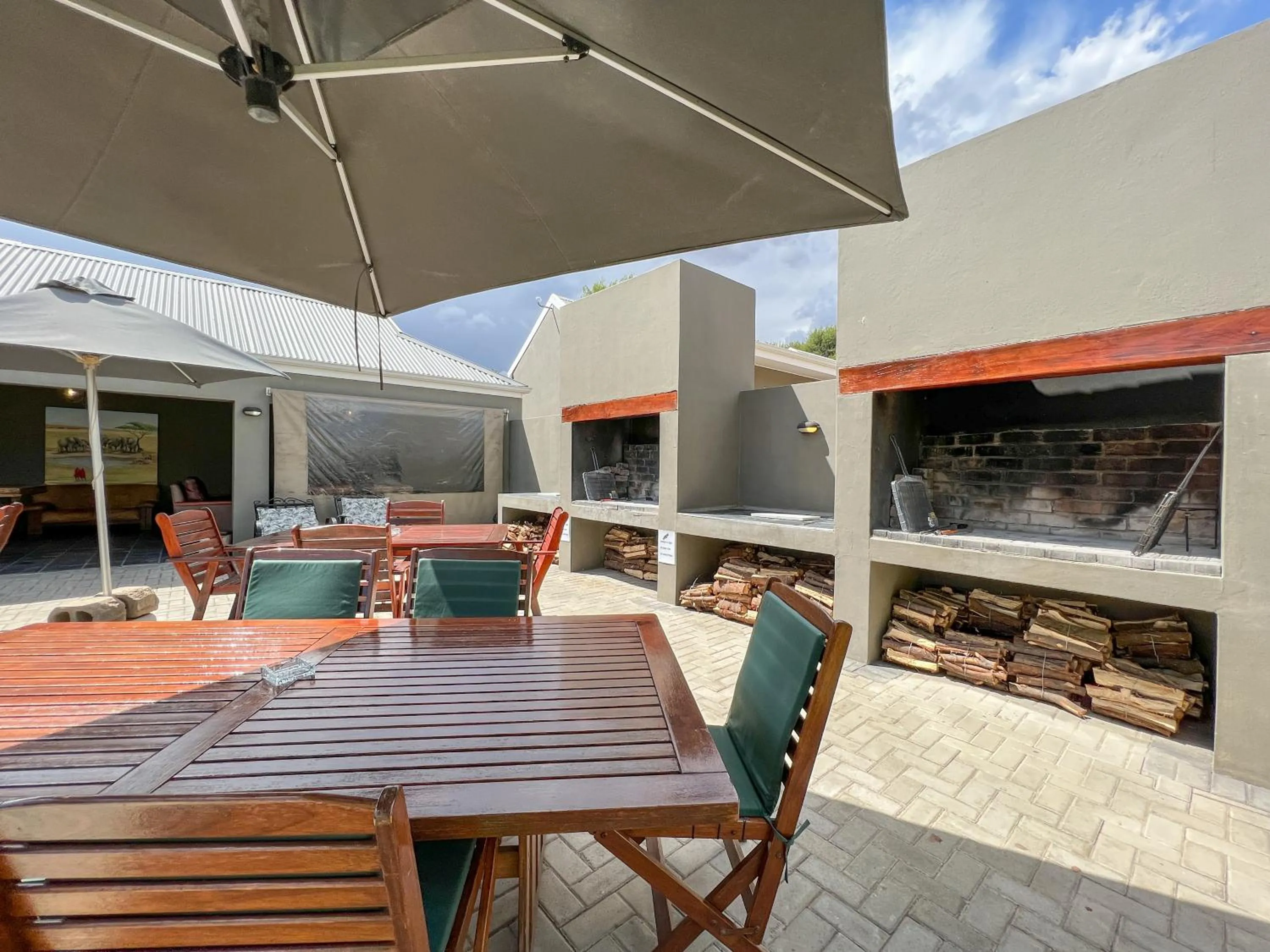 Swimming pool in The Featherbed - Oudtshoorn