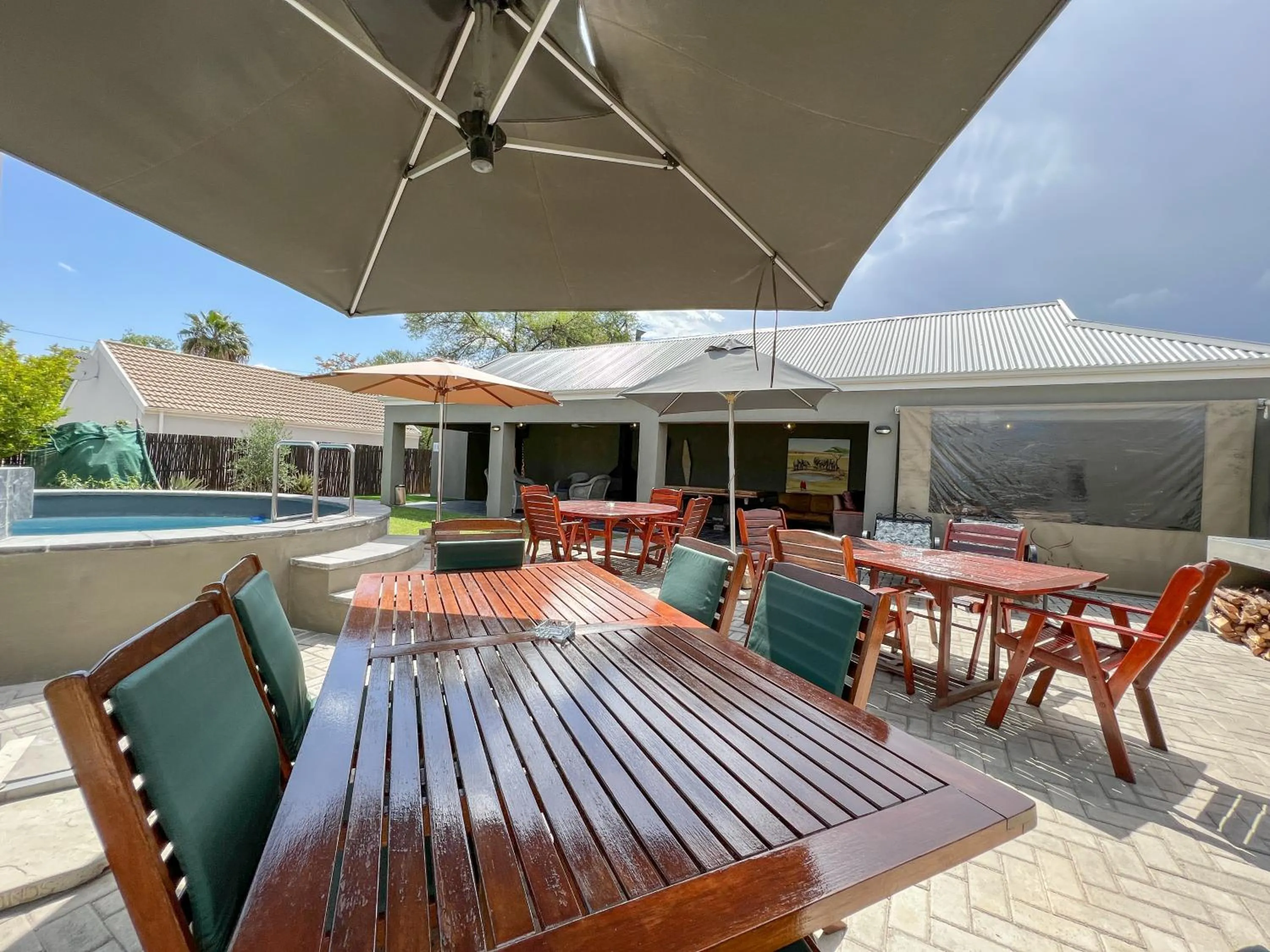 Swimming pool in The Featherbed - Oudtshoorn