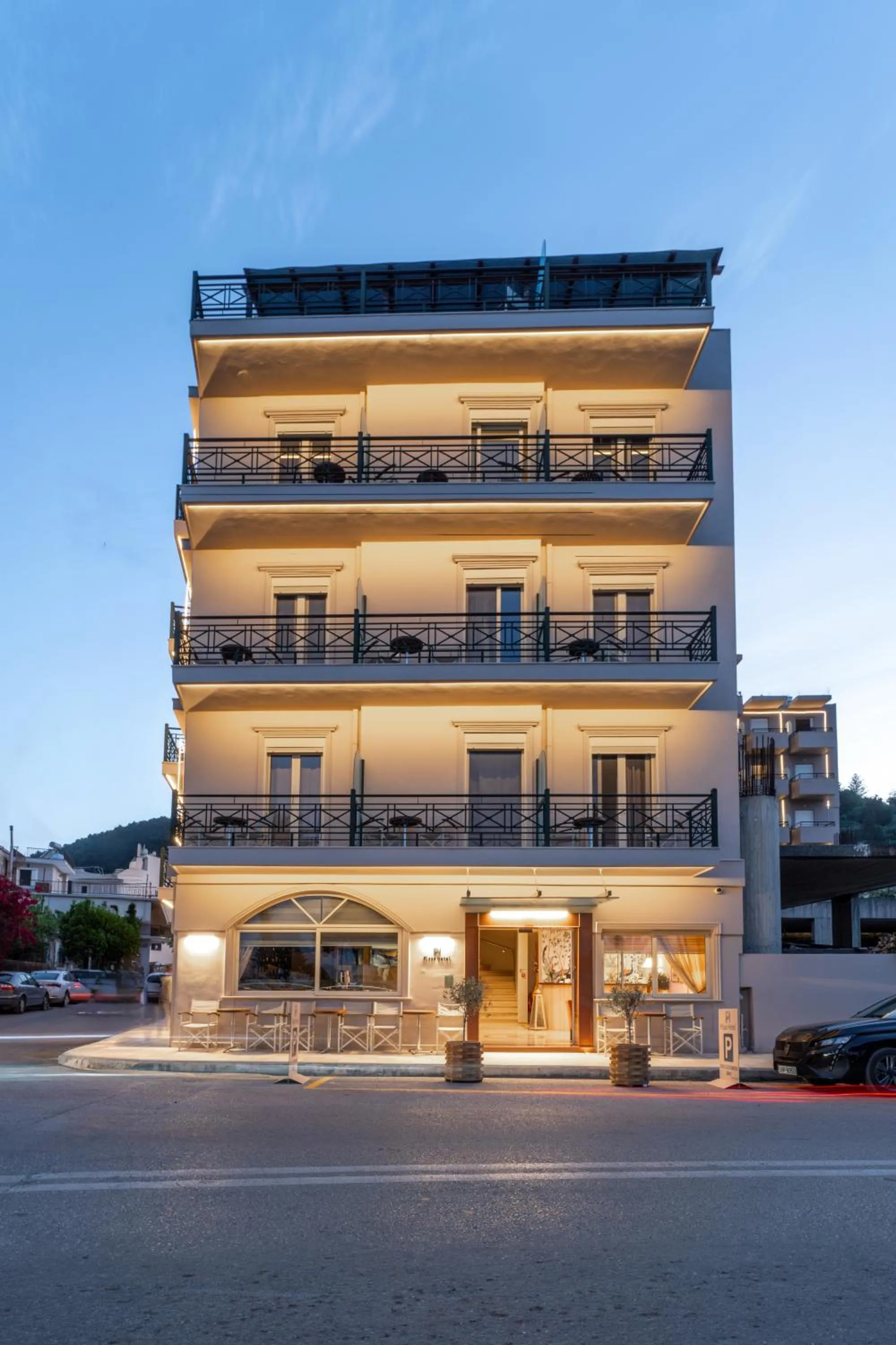 Property building in Plaza Hotel