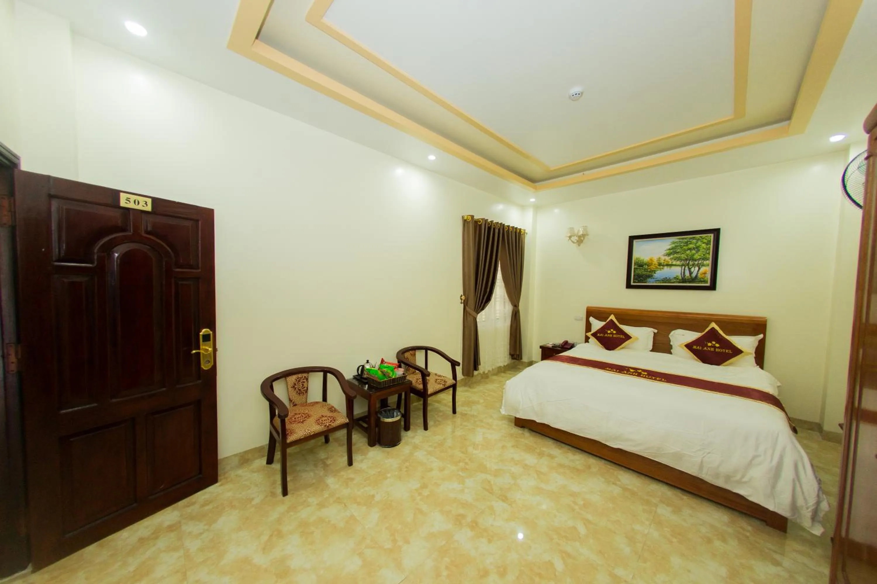 Photo of the whole room, Bed in Mai Anh Hotel