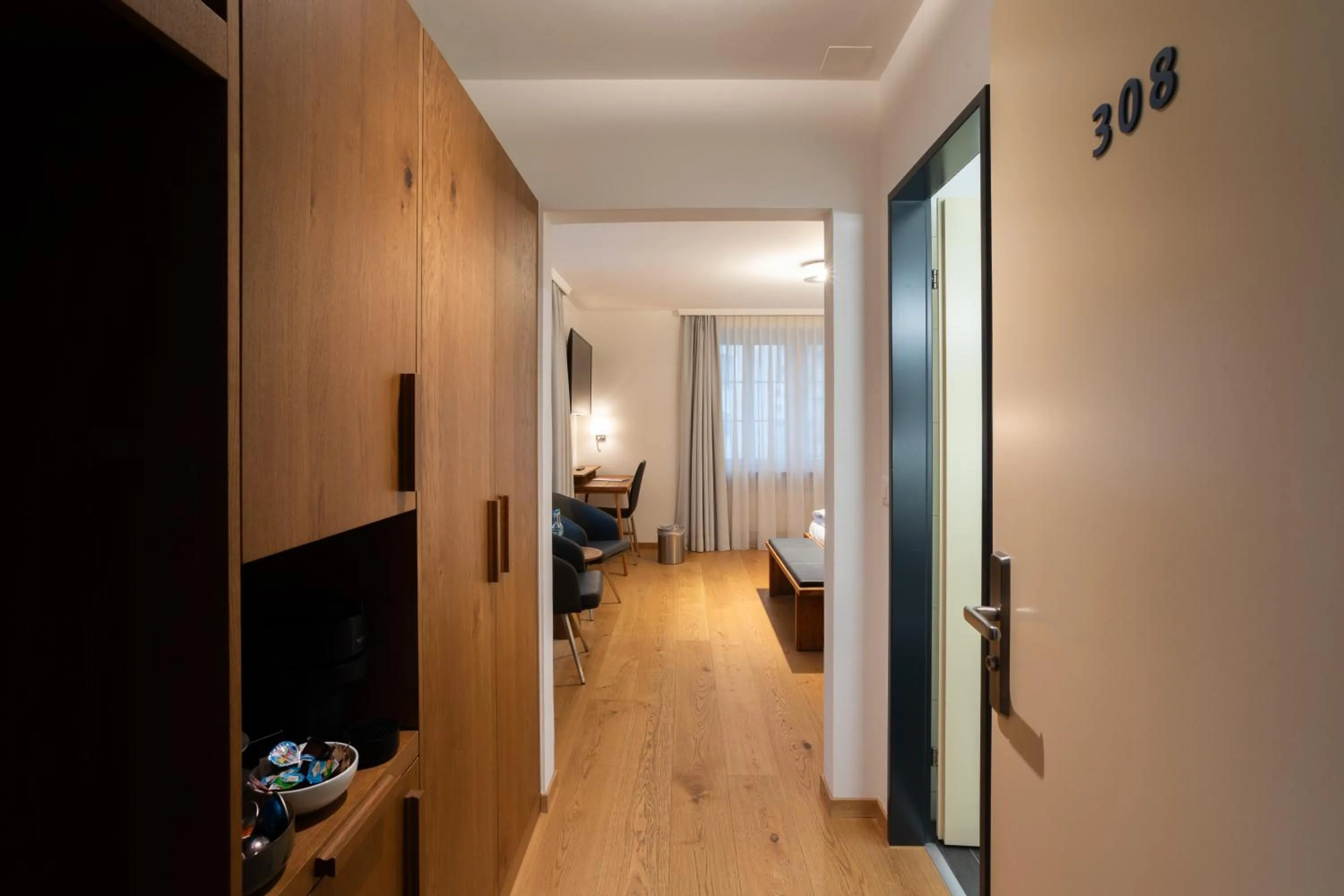 Bed in Wysses Rössli