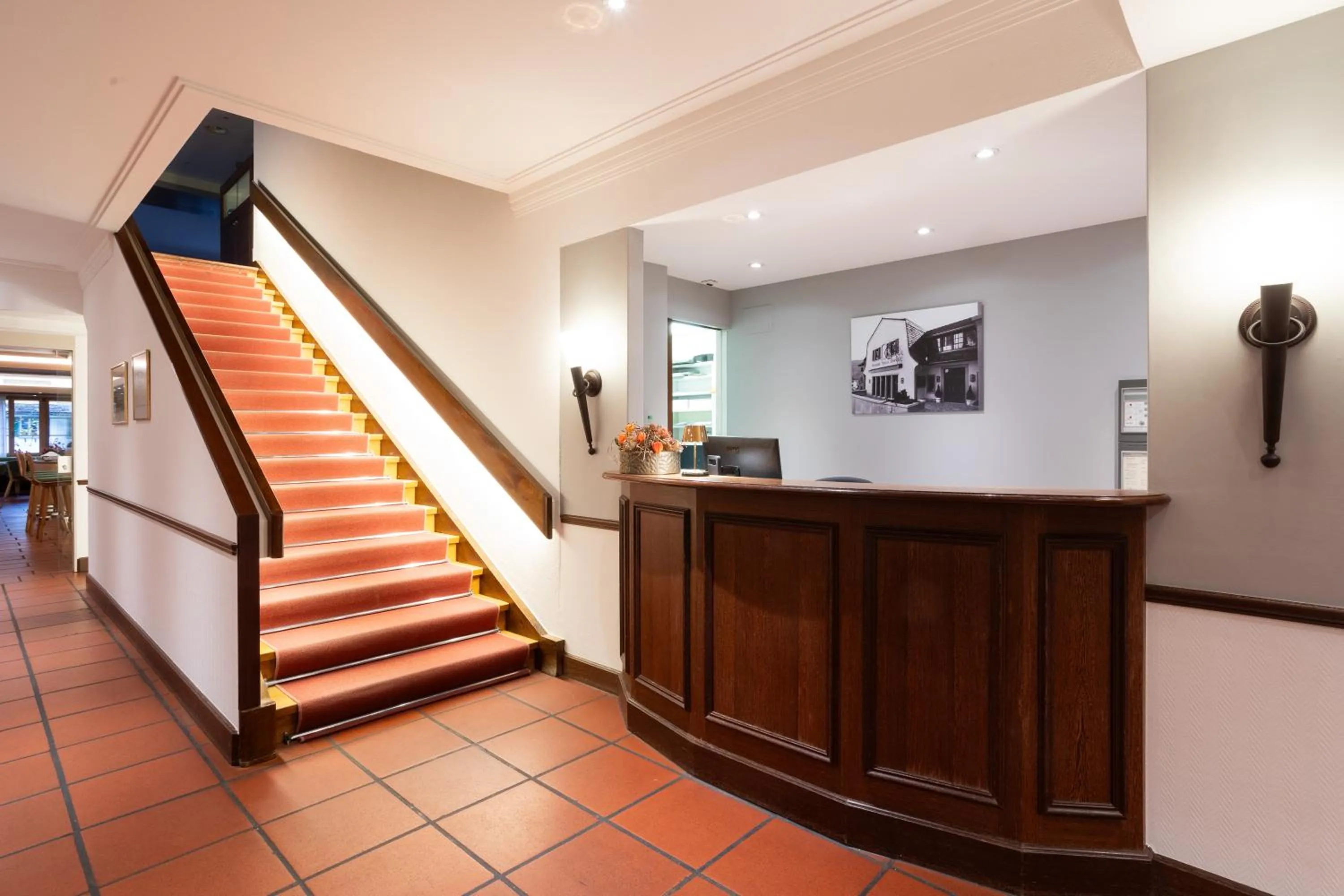 Lobby or reception in Wysses Rössli