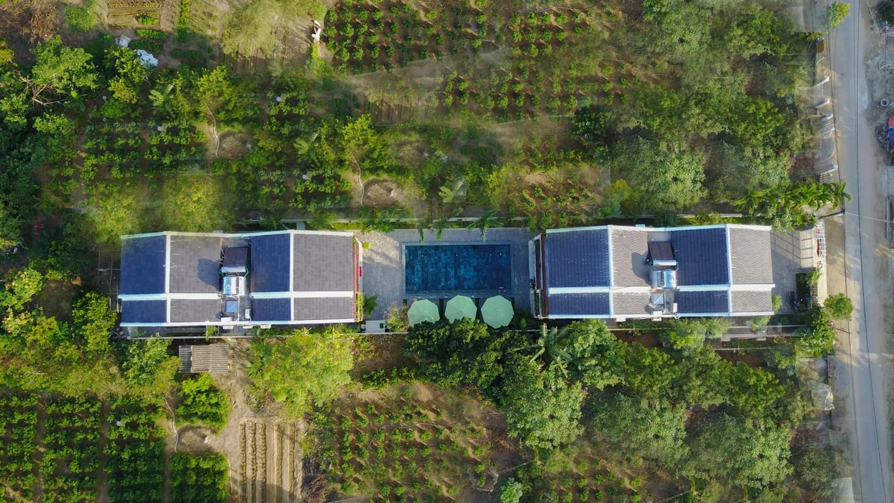 Bird's eye view in Louis Villa Hoi An