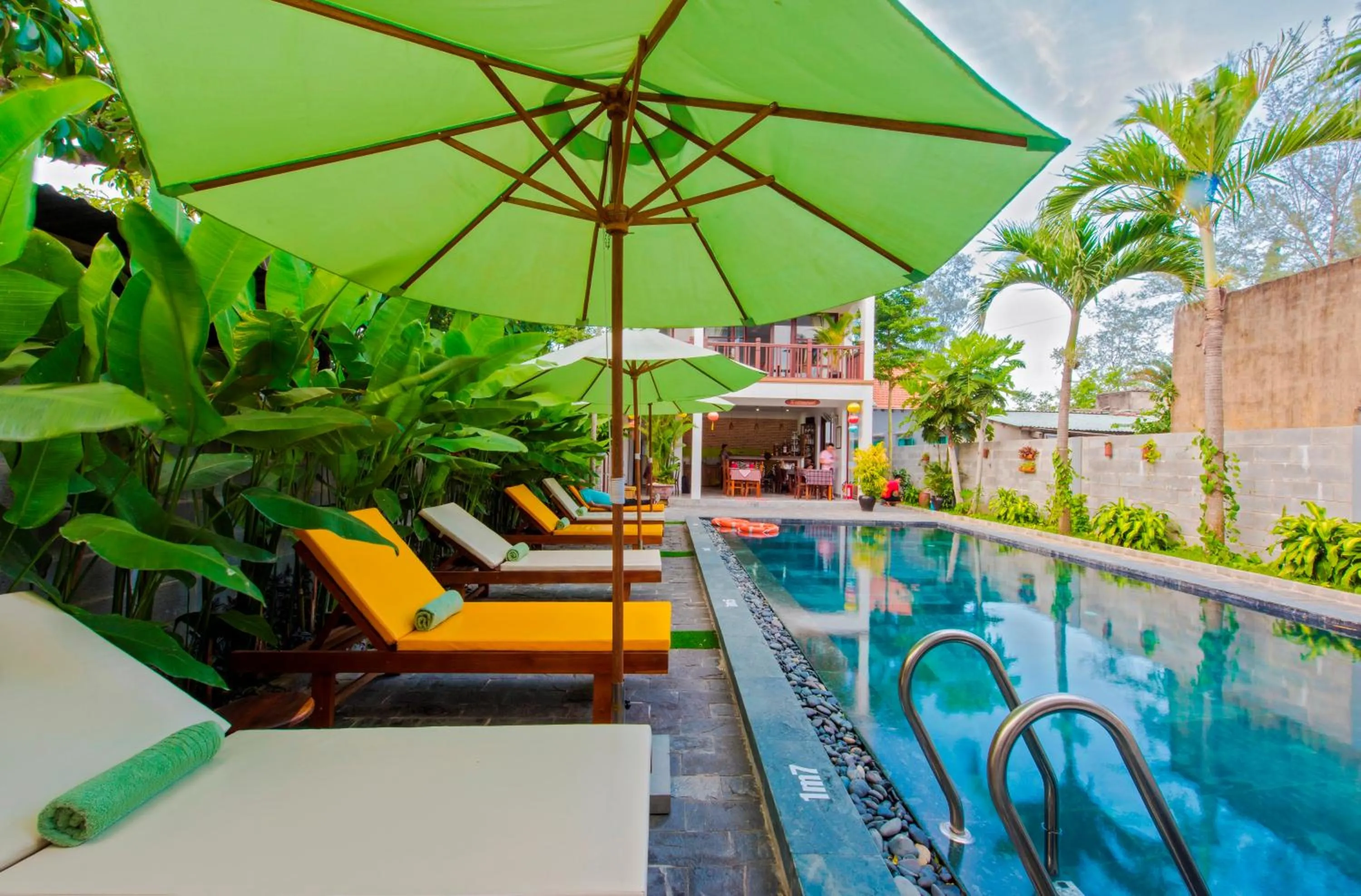 Pool view in Louis Villa Hoi An