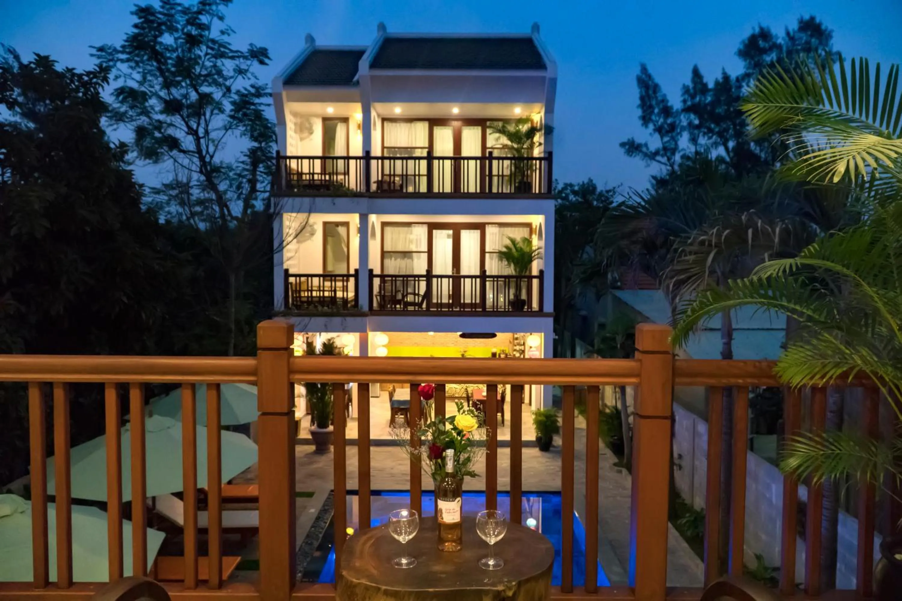 Balcony/Terrace in Louis Villa Hoi An