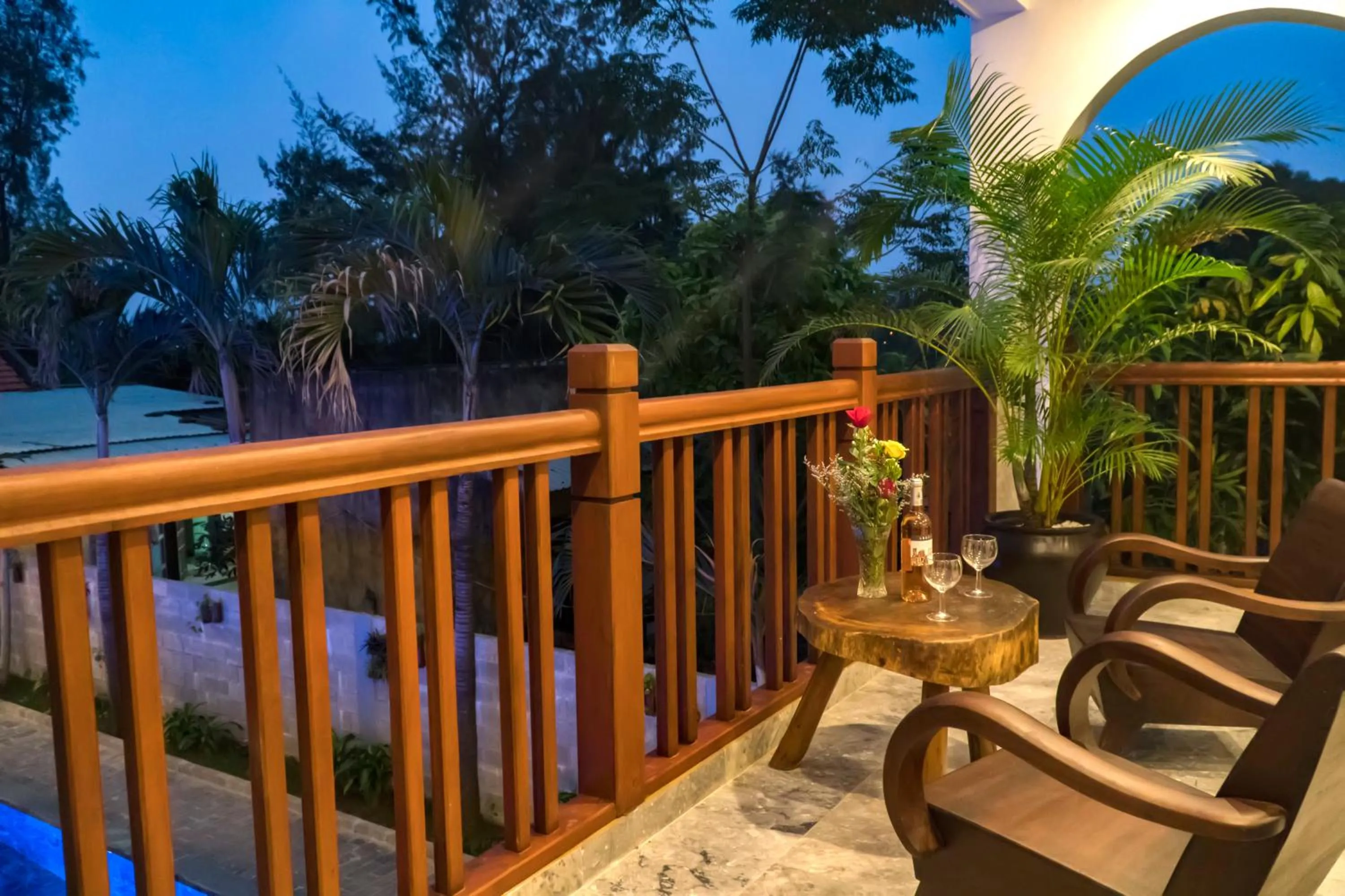 Balcony/Terrace in Louis Villa Hoi An