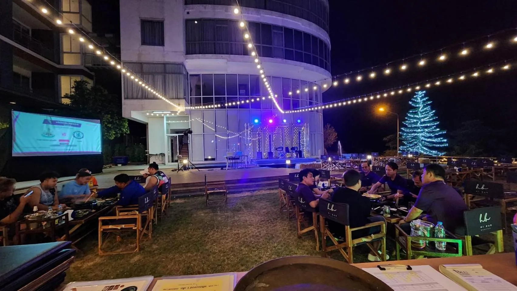 Restaurant/places to eat in Blu Hotel