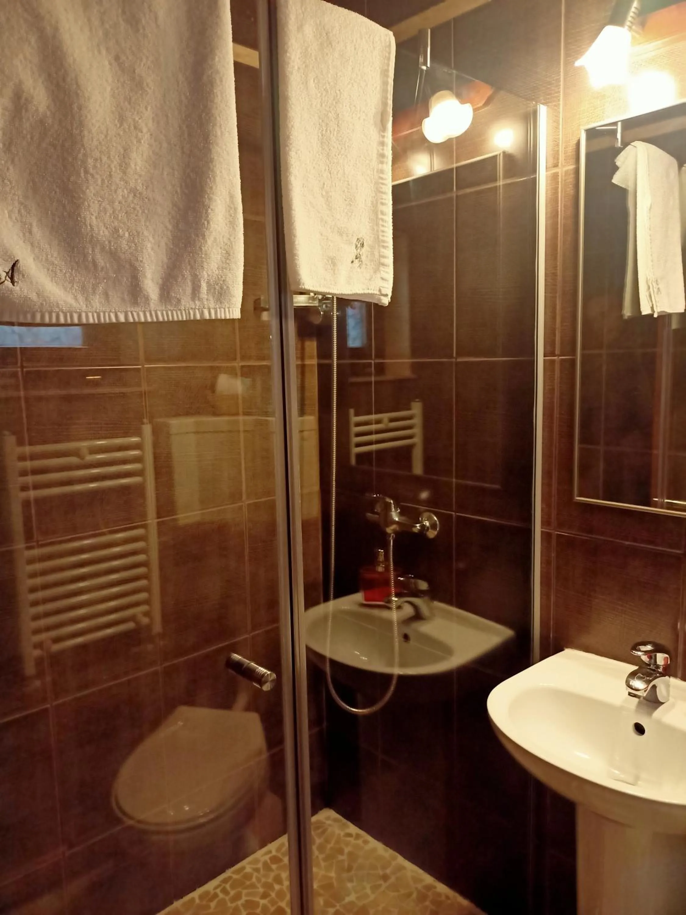 Shower in Avalon Rooms