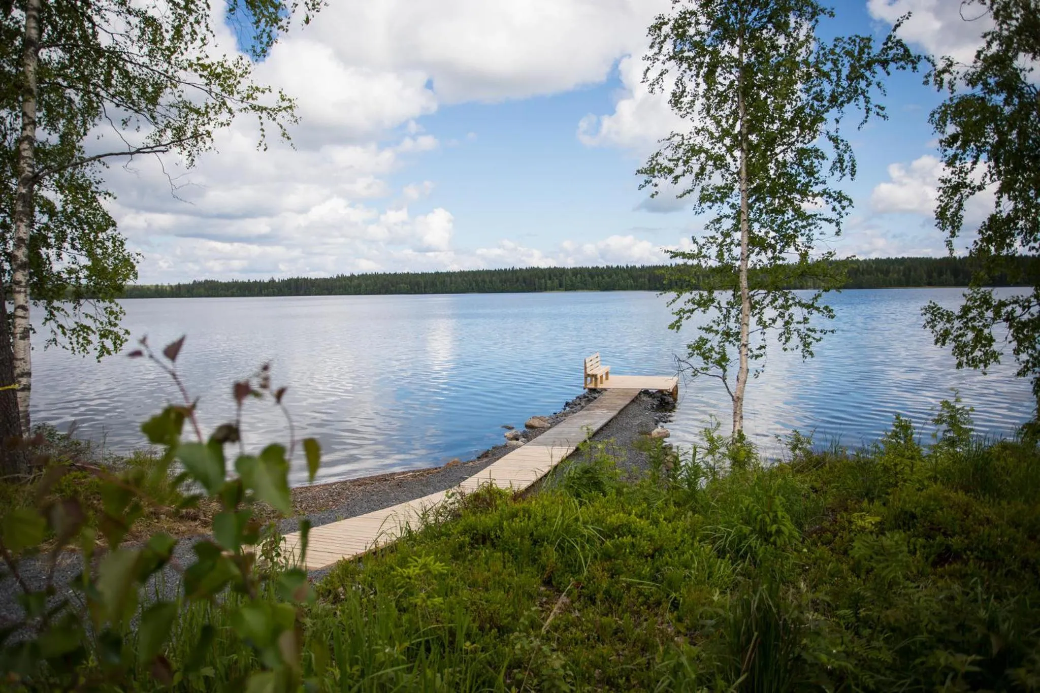 Lake view in Kuus-Hukkala