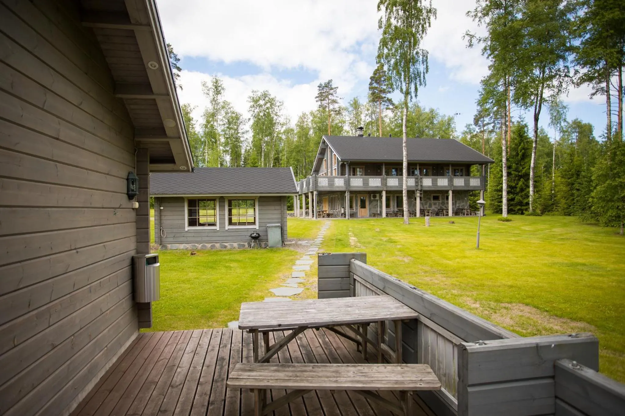 Garden view in Kuus-Hukkala