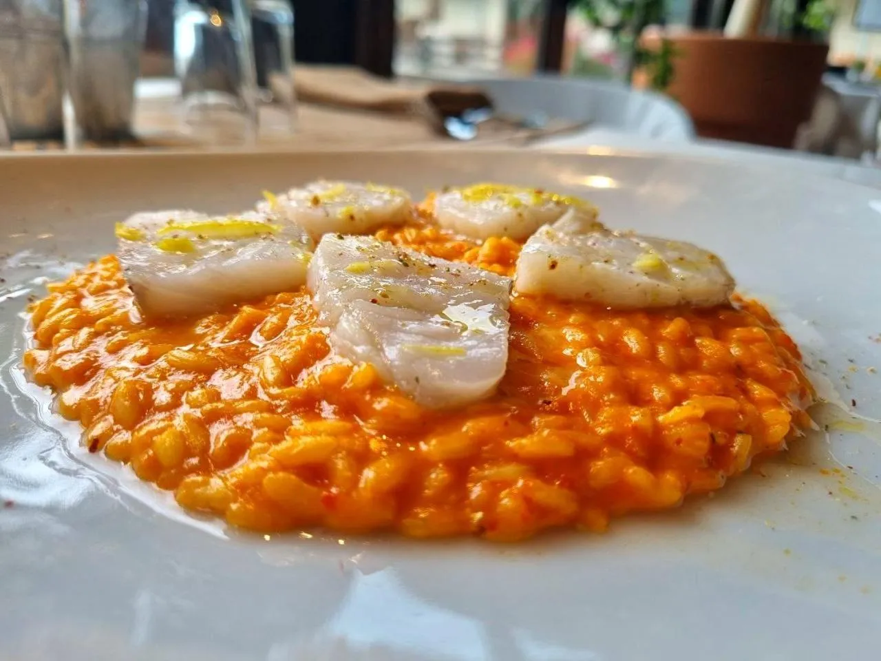 Food and drinks in Sotto Il Cielo Hotel