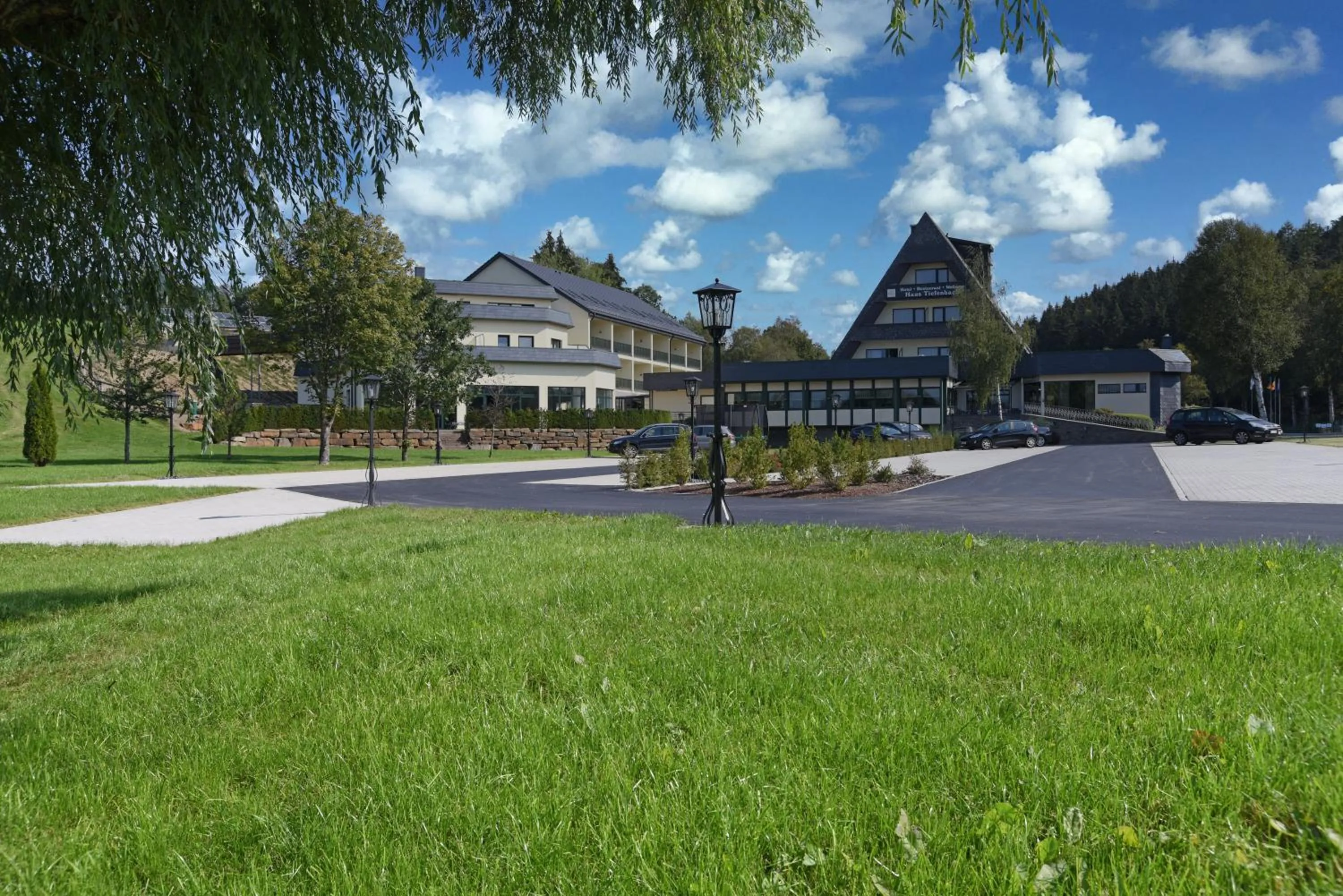 Property building in Hotel Haus Tiefenbach