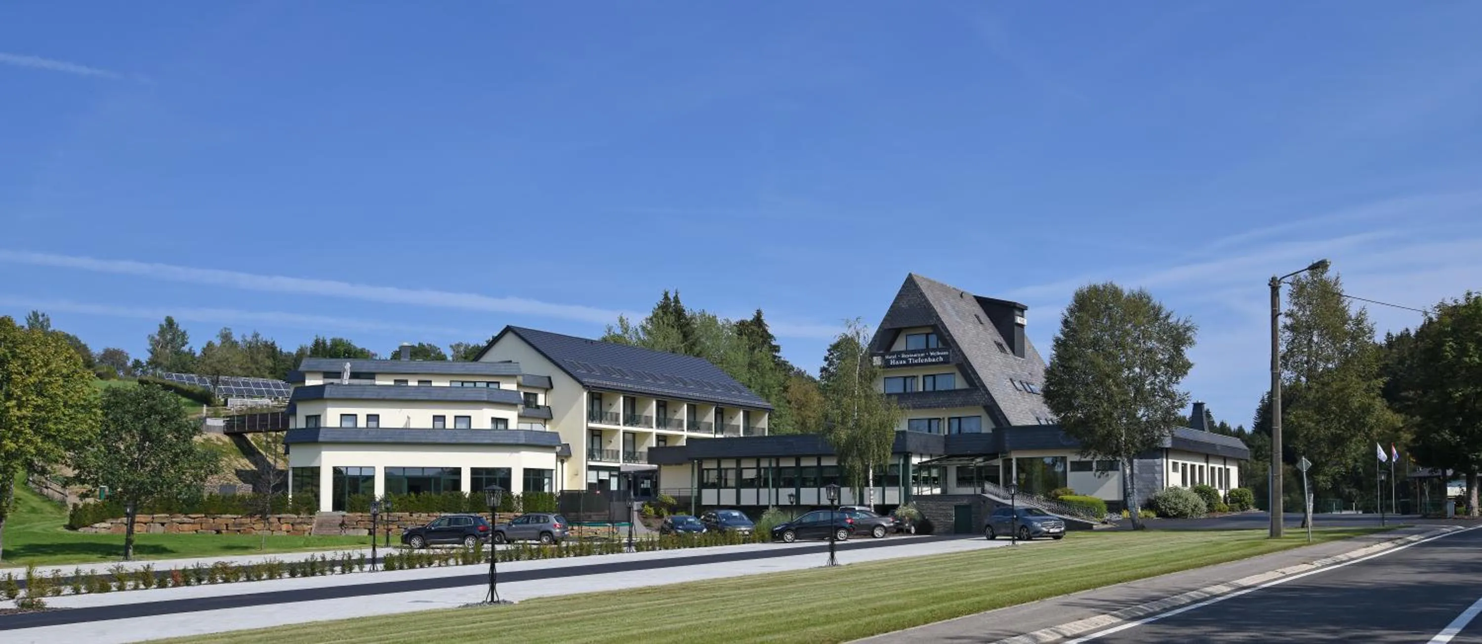 Property building in Hotel Haus Tiefenbach