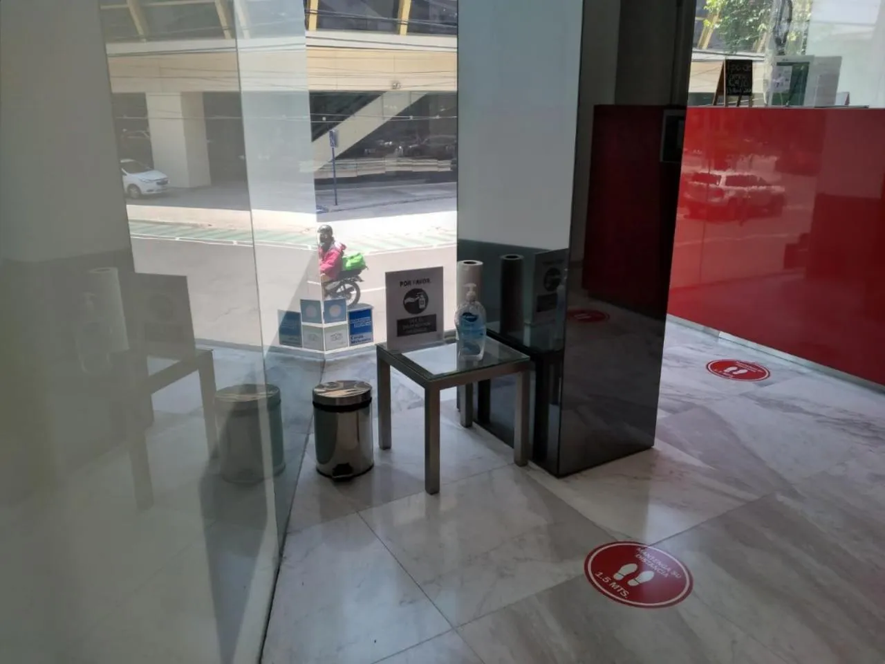 Lobby or reception in Residencias Filadelfia