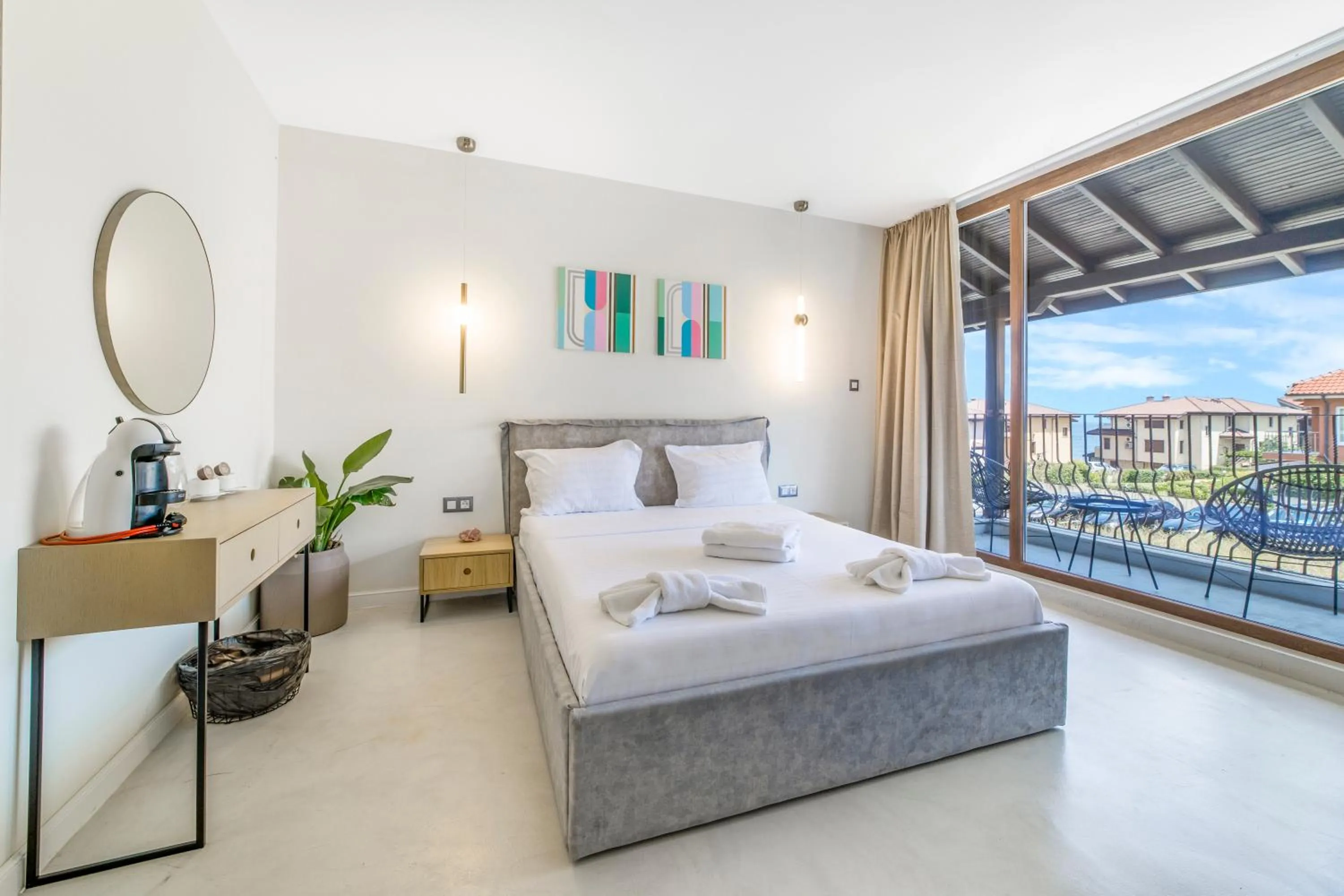 Bed in Relax Sozopol