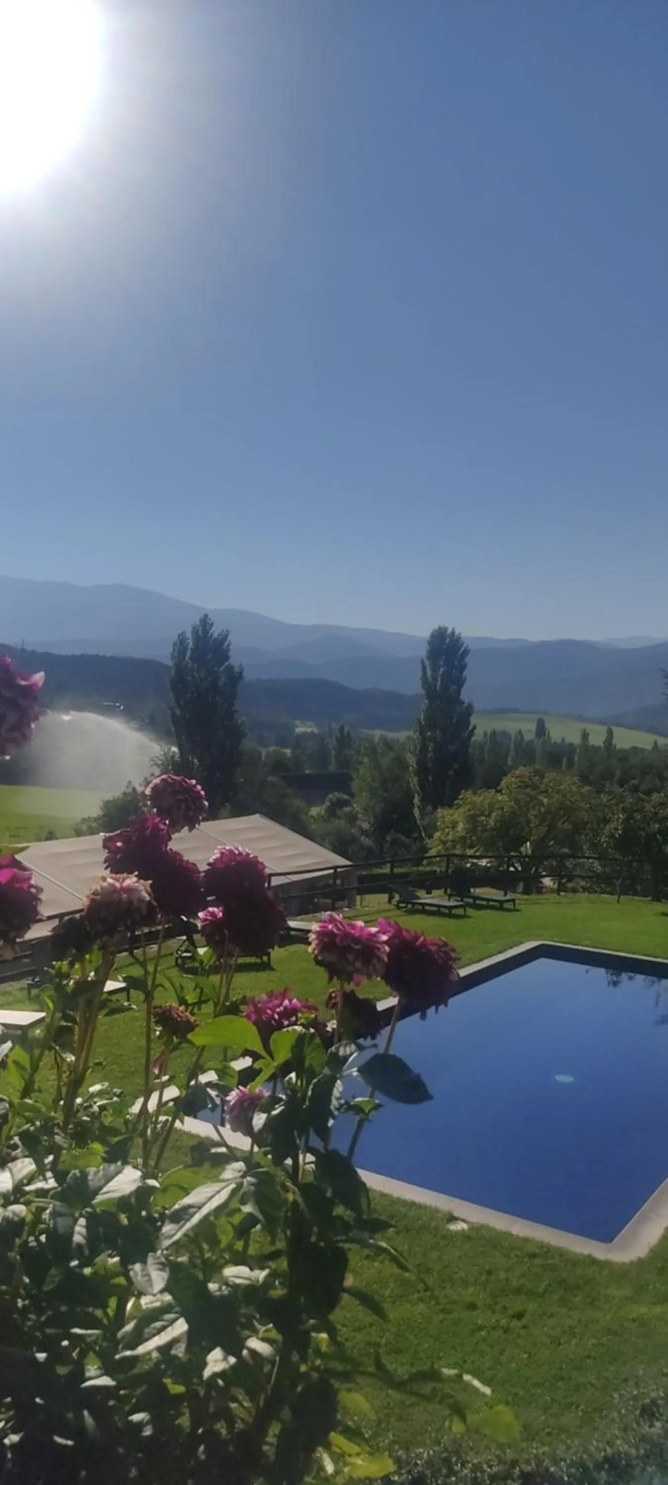 Swimming pool in Mas D'en Roqueta