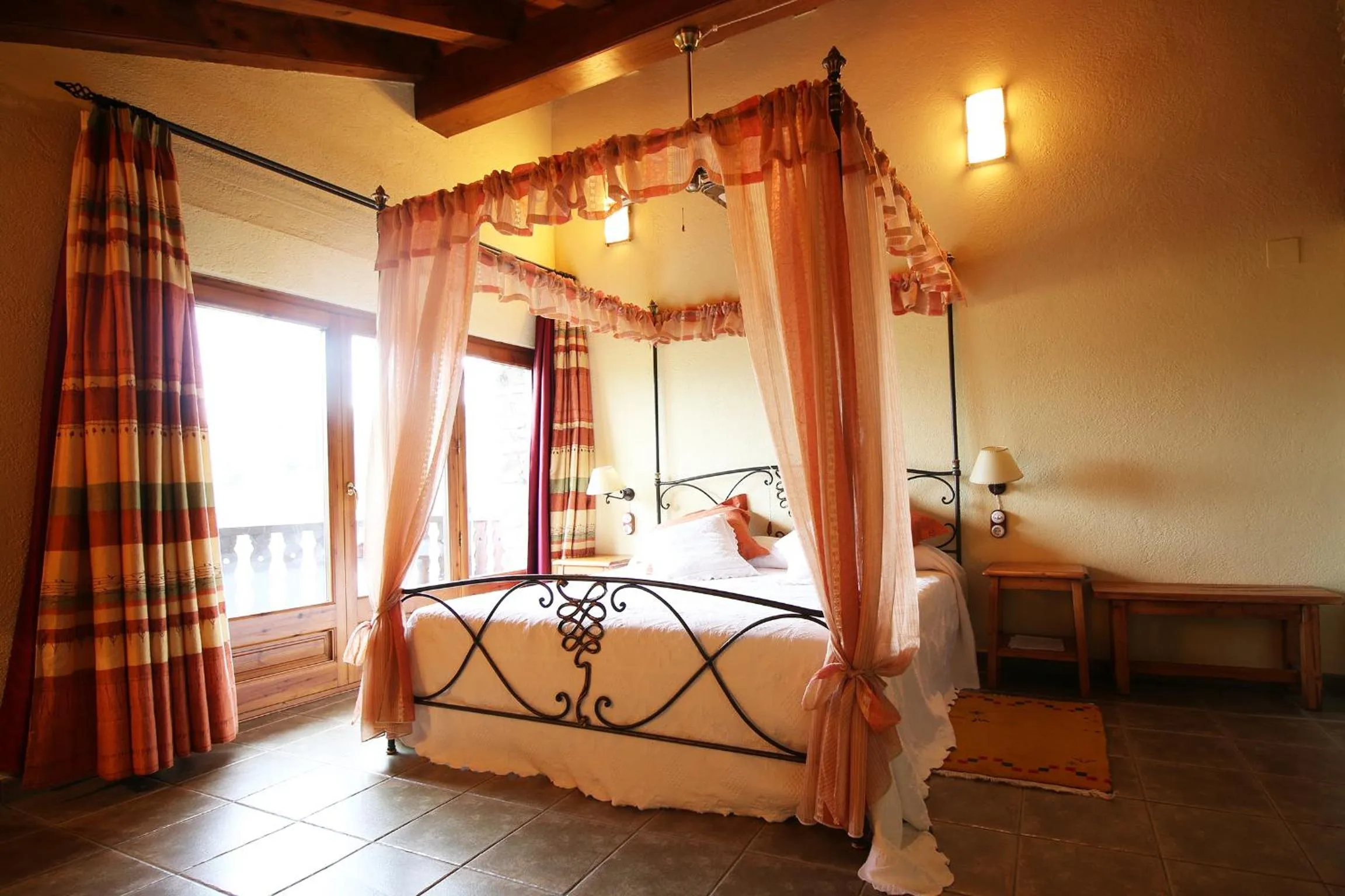 Bed in Mas D'en Roqueta